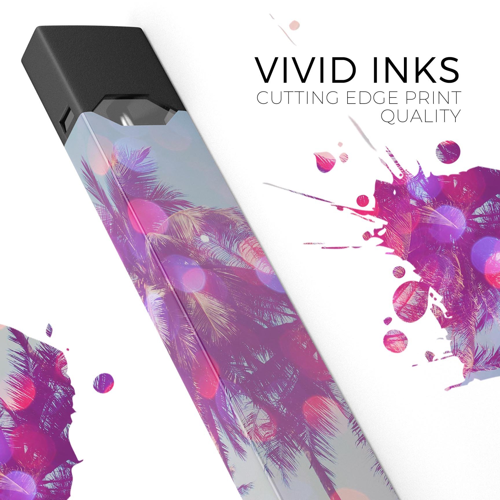 Hollywood Glamour Premium Decal Protective Skin-Wrap Sticker designed for JUUL vaping device, showcasing stylish design and protective features.