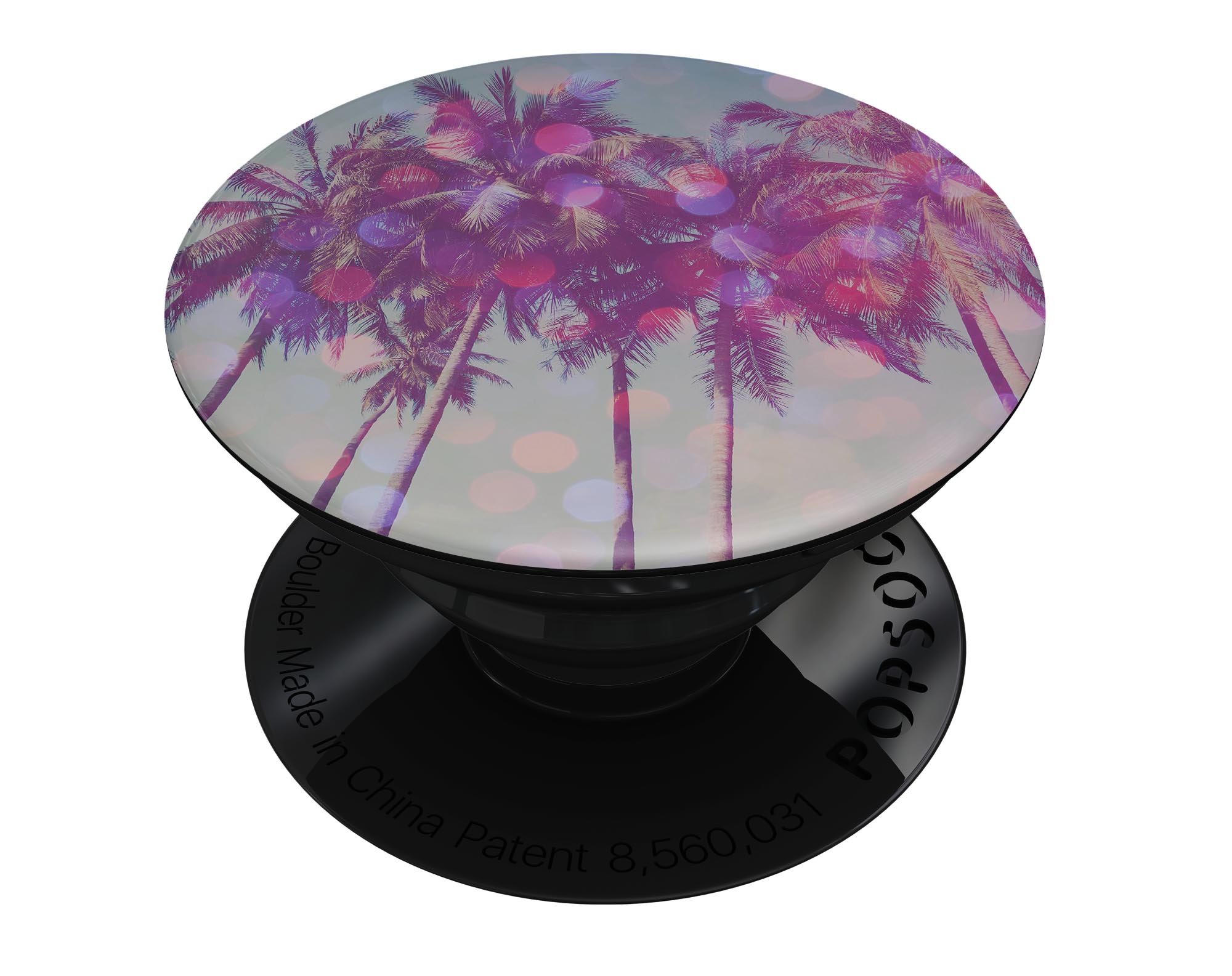 Hollywood Glamour Skin Kit for PopSockets featuring vibrant designs and premium vinyl material.