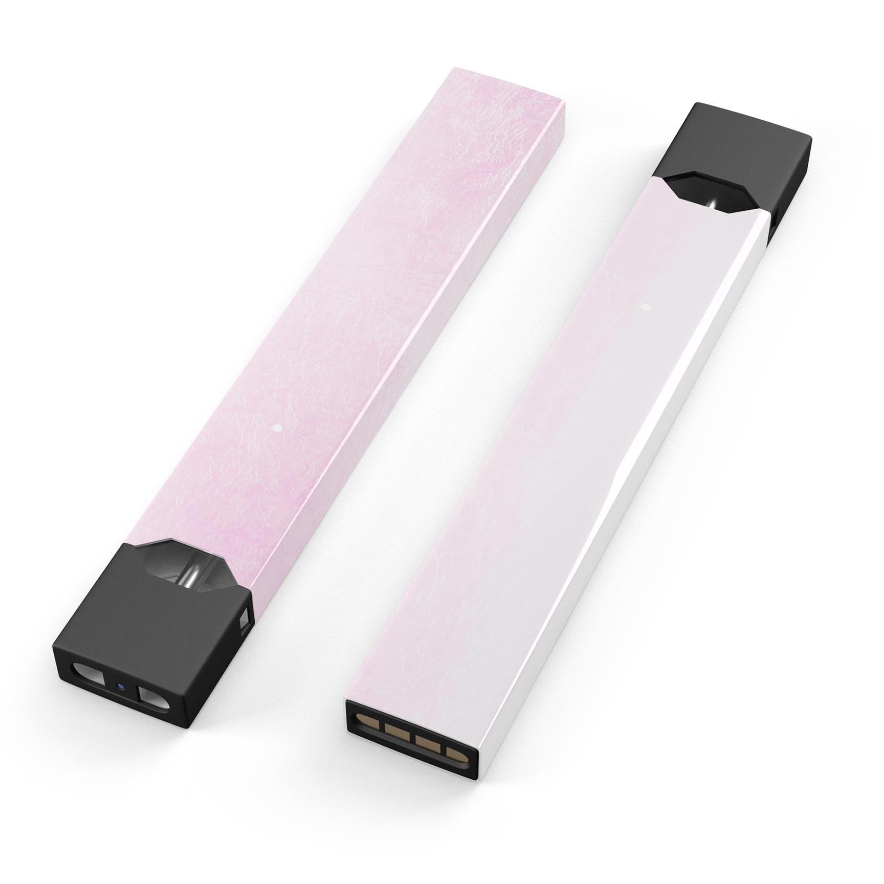 Hot Pink Fade to White skin-wrap sticker designed for JUUL vaping device, showcasing vibrant colors and precision cut.