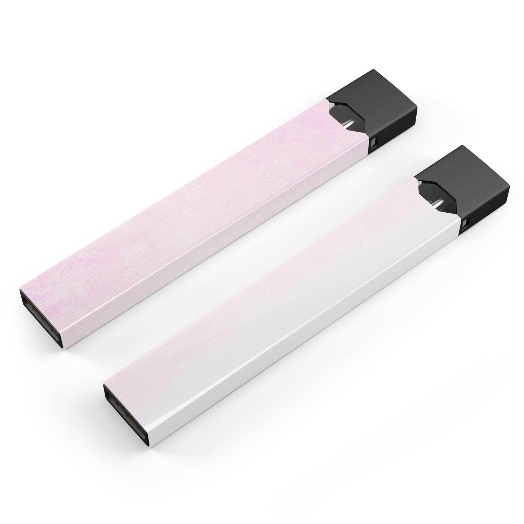 Hot Pink Fade to White skin-wrap sticker designed for JUUL vaping device, showcasing vibrant colors and precision cut.