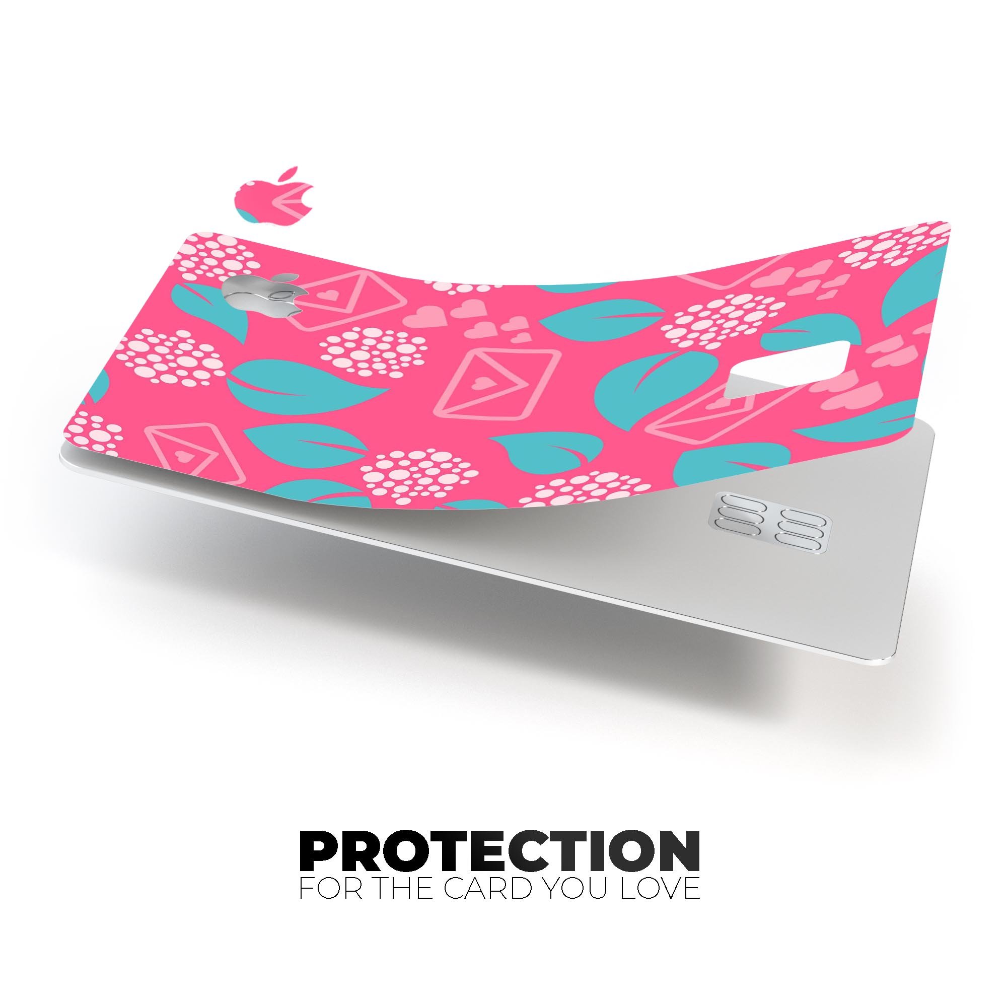 Colorful credit card protective cover.