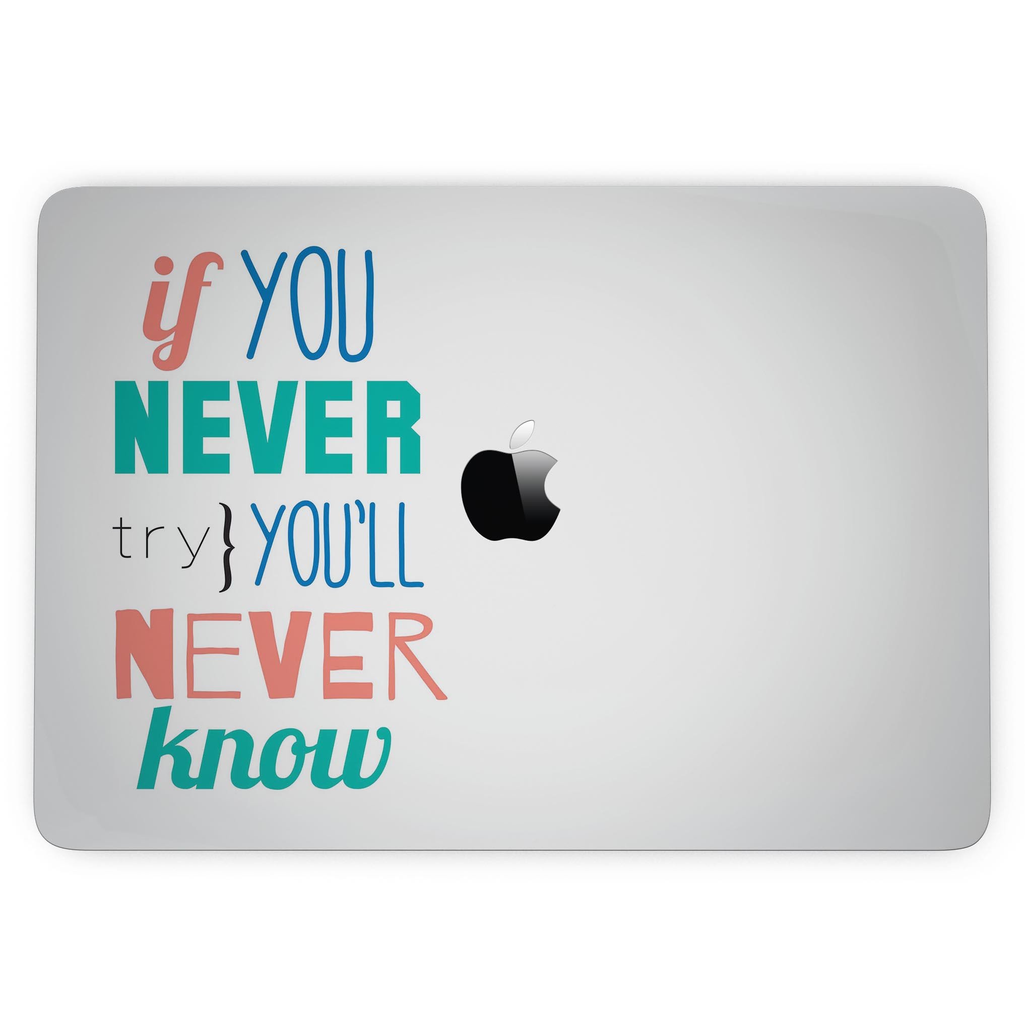 Stylish Design Skinz applied to a 13" MacBook Pro without Touch Bar, showcasing a sleek and modern look.