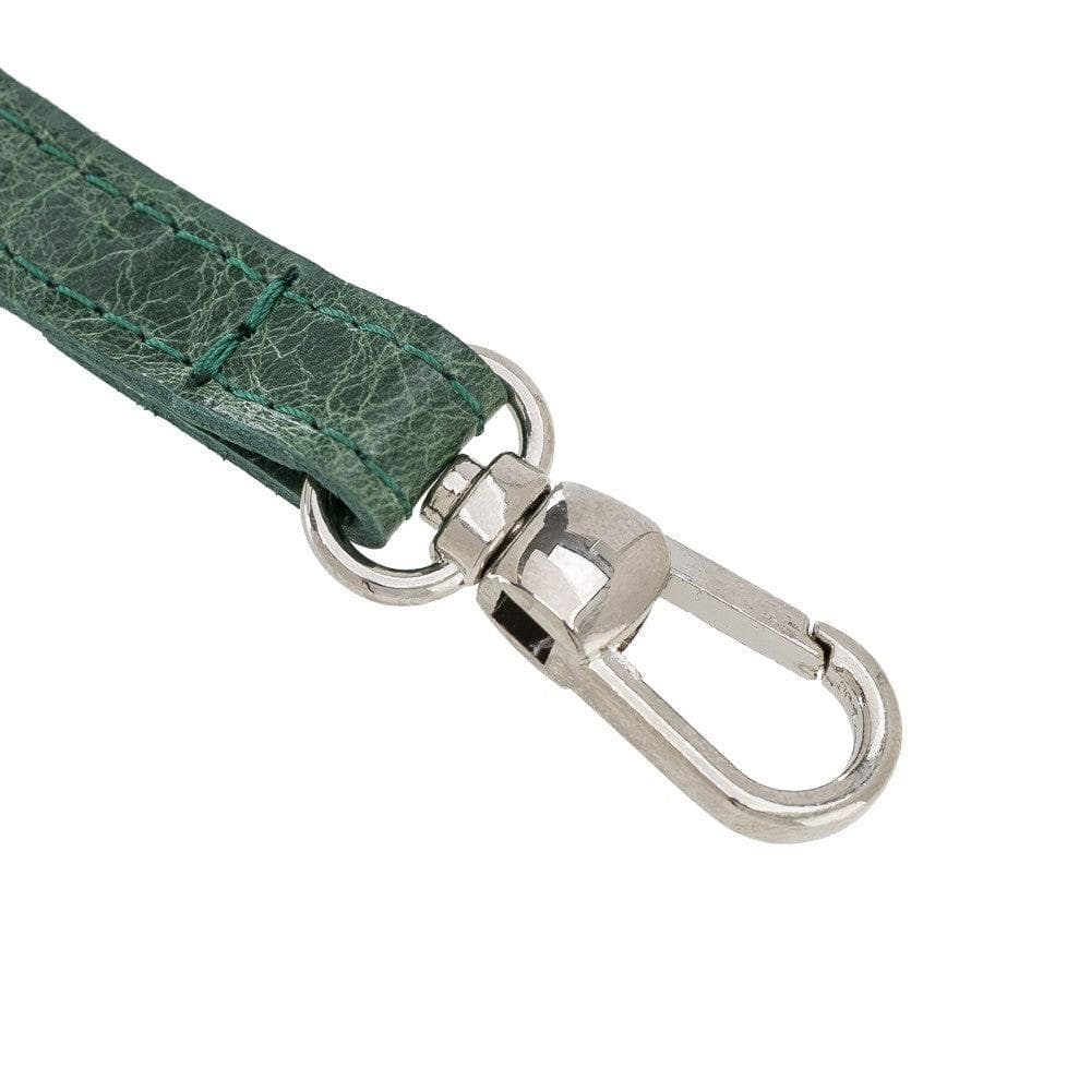 Bouletta iPhone 11 Series Leather Saff Umw Plain Strap in premium leather, showcasing its sleek design and personalization options.