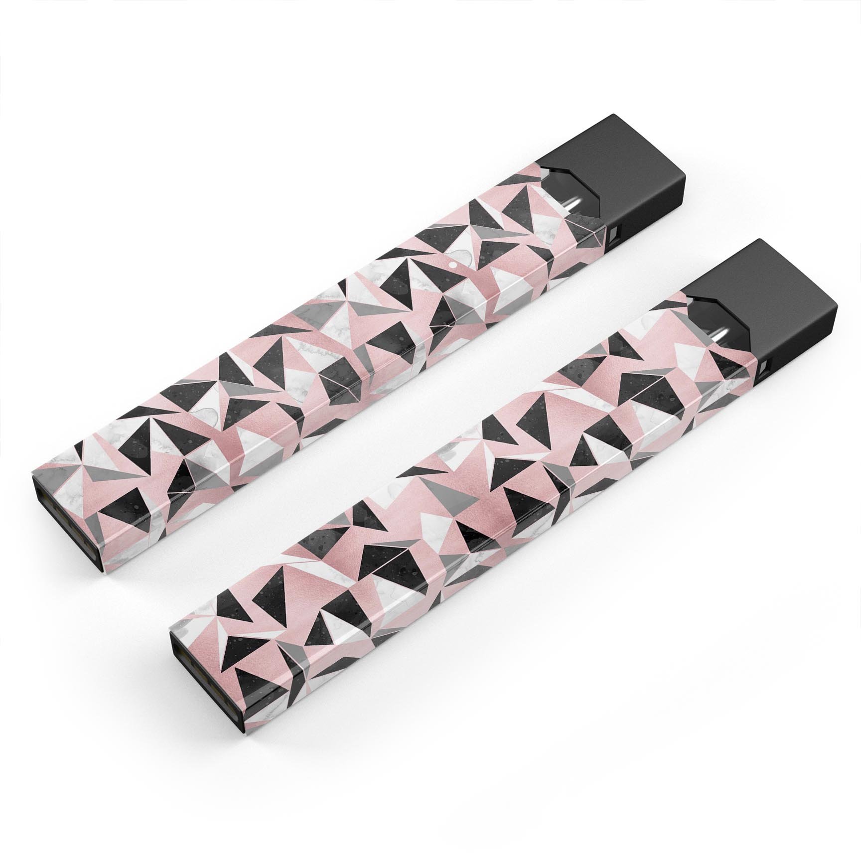 Karamfila Marble & Rose Gold skin-wrap for JUUL vaping device, showcasing its stylish design and protective features.