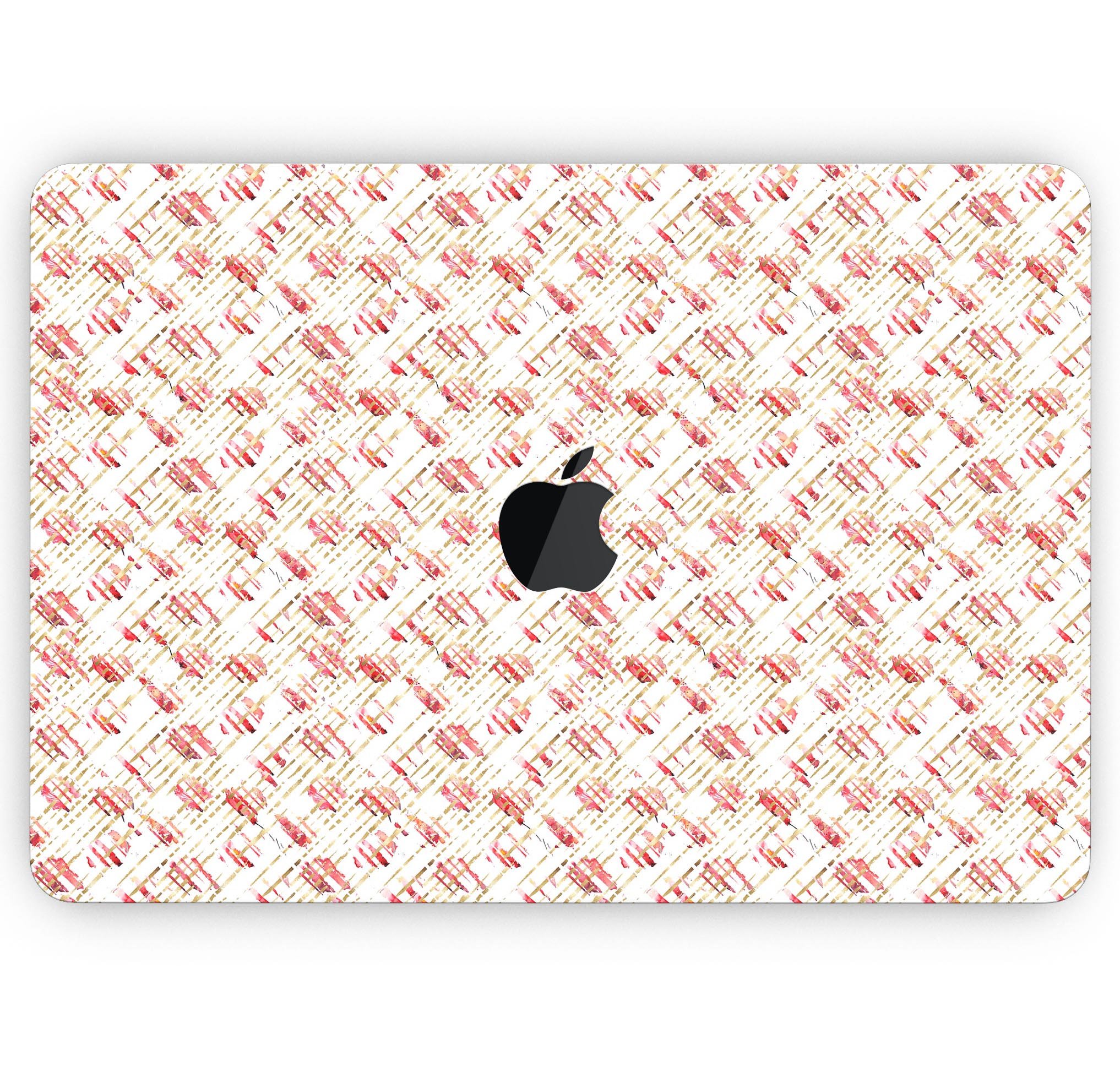 Karamfila Watercolo Poppies V19 skin decal wrap kit for MacBook, featuring vibrant poppy design and premium vinyl material.