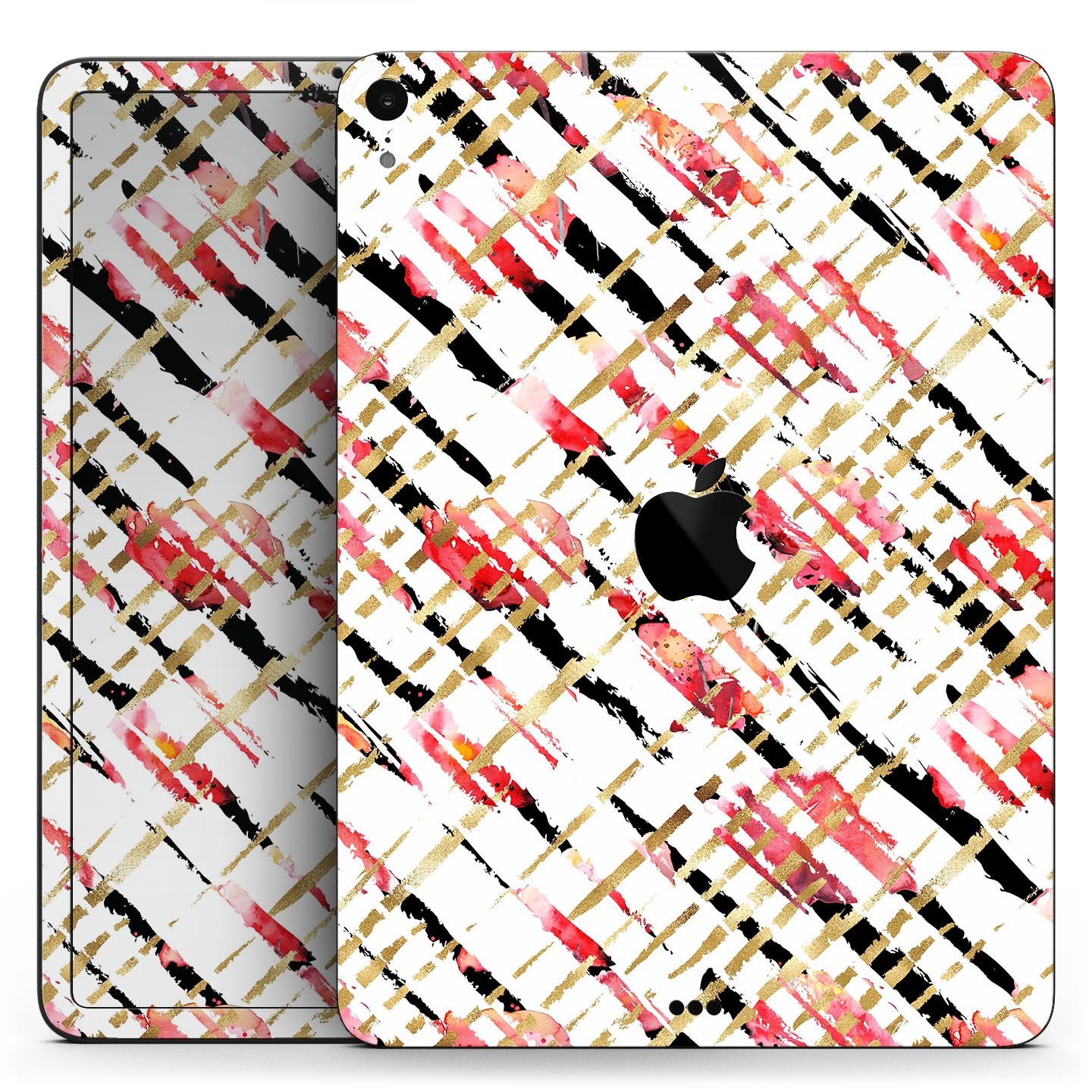 Karamfila Watercolo Poppies V21 full-body skin decal for Apple devices, featuring vibrant poppy design and premium 3M materials.