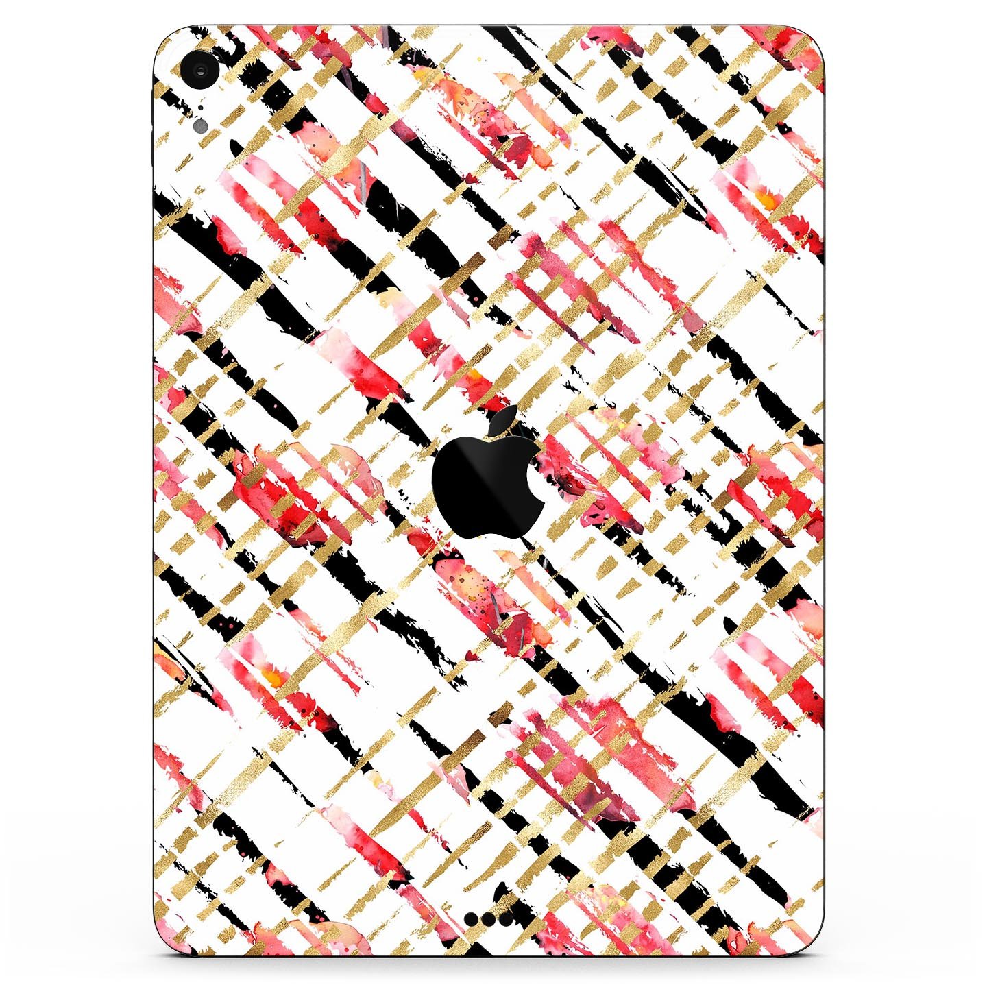 Karamfila Watercolo Poppies V21 full-body skin decal for Apple devices, featuring vibrant poppy design and premium 3M materials.