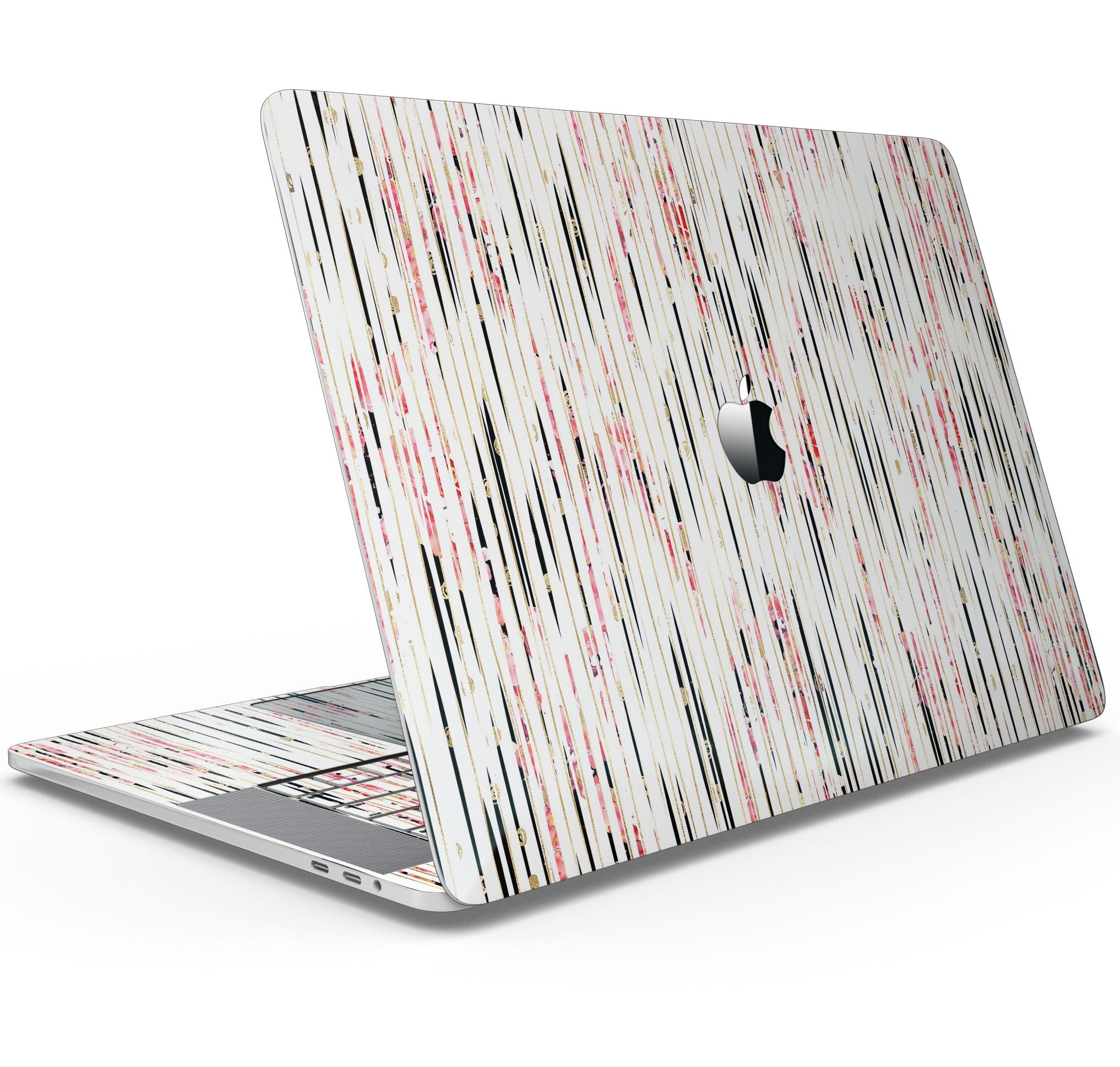 Karamfila Watercolo Poppies V23 skin decal wrap kit for MacBook, featuring vibrant poppy design and premium vinyl material.