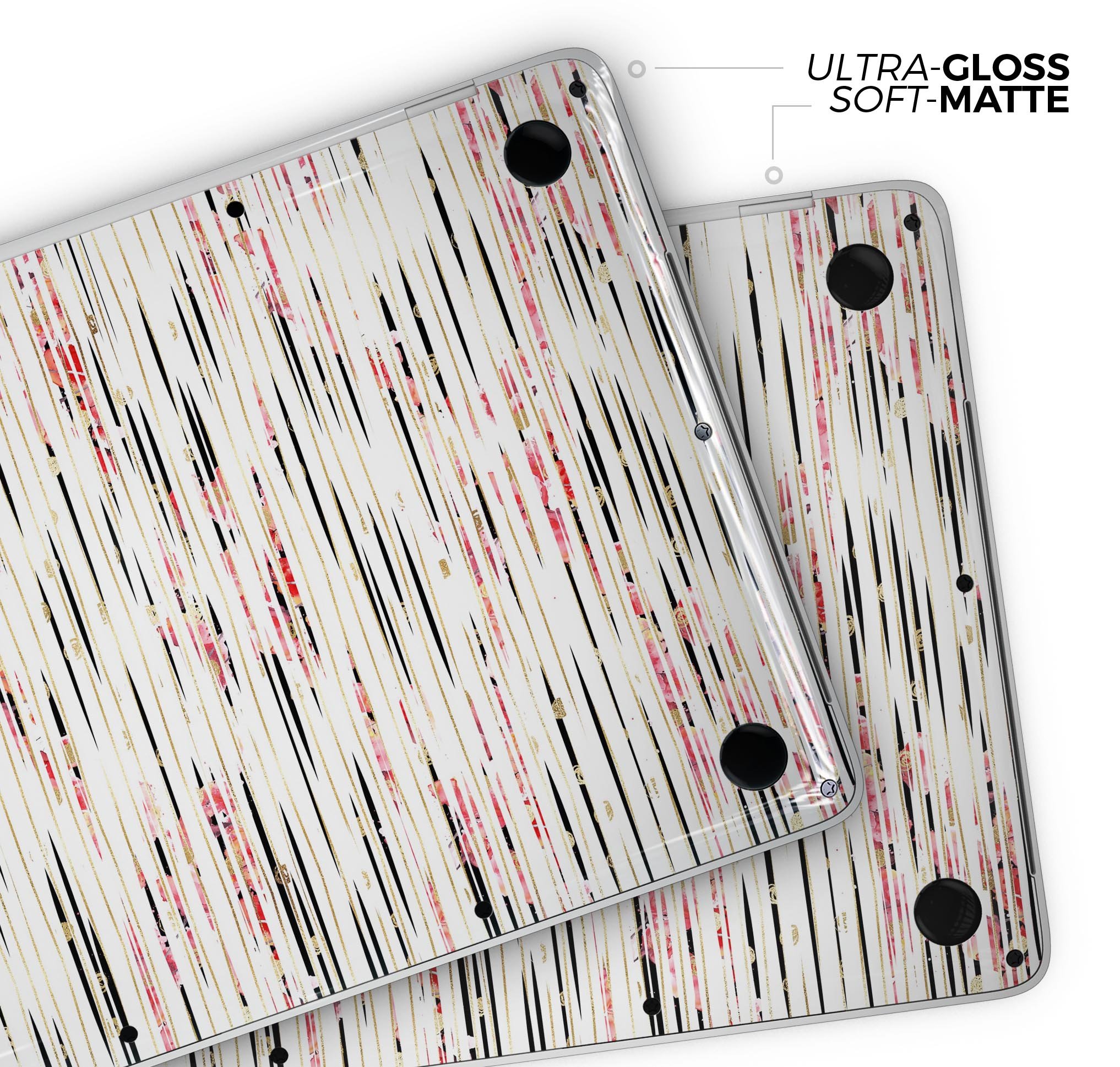 Karamfila Watercolo Poppies V23 skin decal wrap kit for MacBook, featuring vibrant poppy design and premium vinyl material.