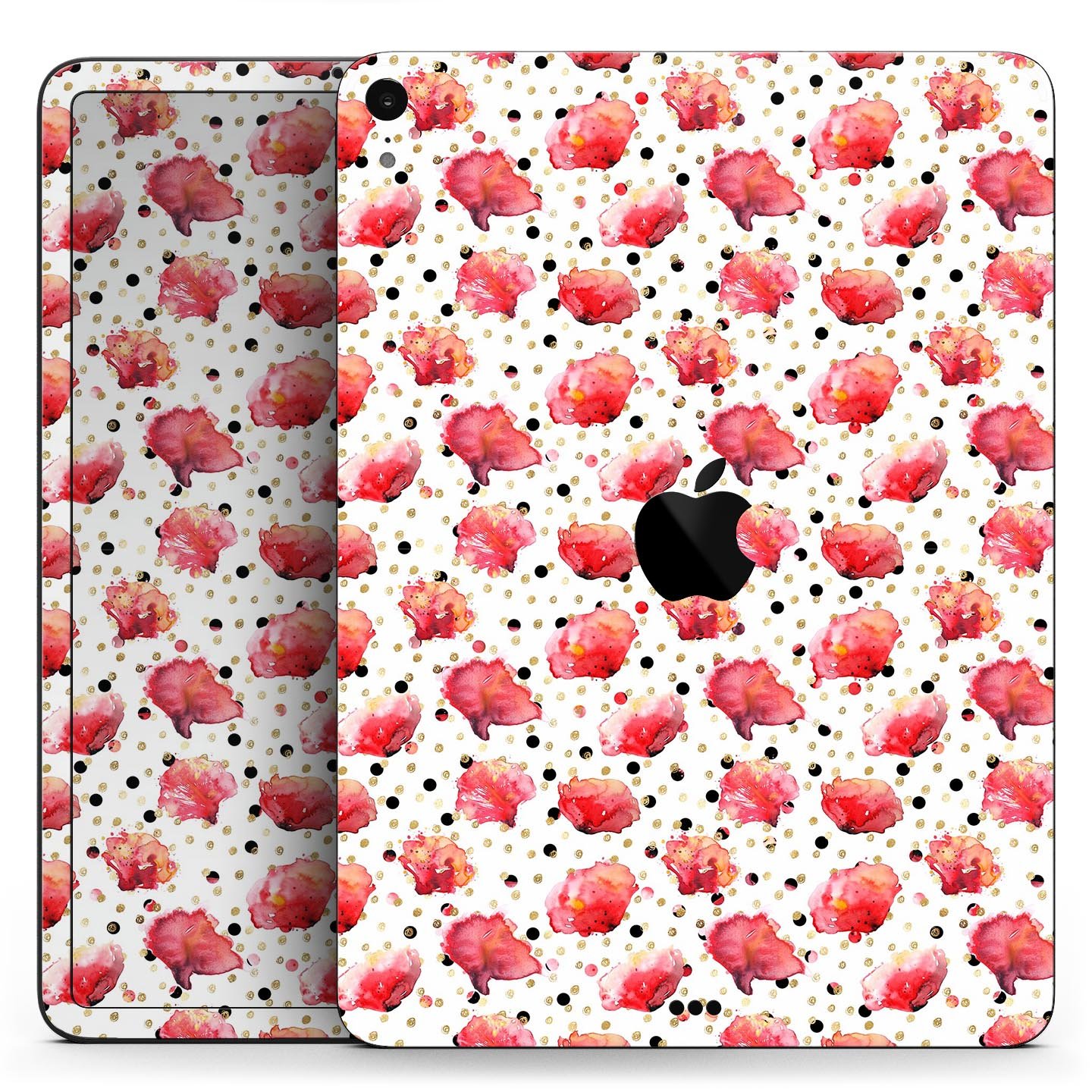 Karamfila Watercolo Poppies V3 full body skin decal for Apple devices, featuring vibrant poppy design and premium 3M materials.