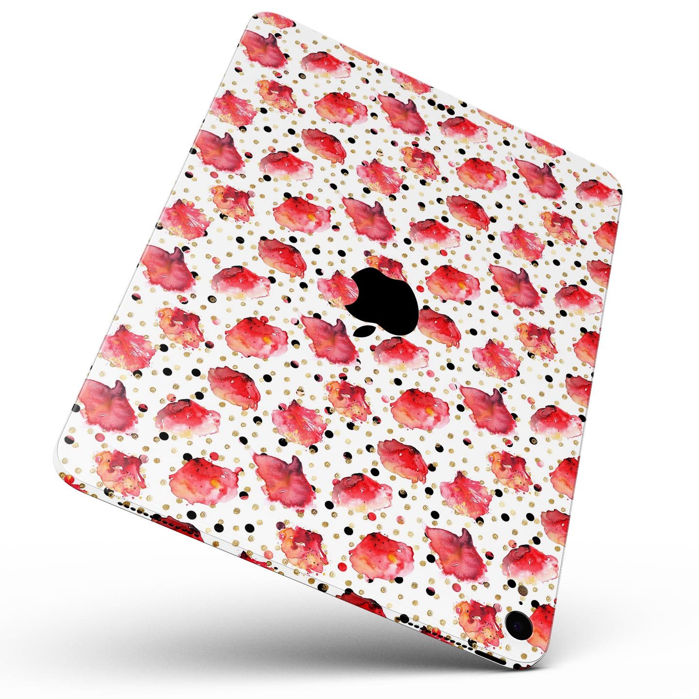 Karamfila Watercolo Poppies V3 full body skin decal for Apple devices, featuring vibrant poppy design and premium 3M materials.