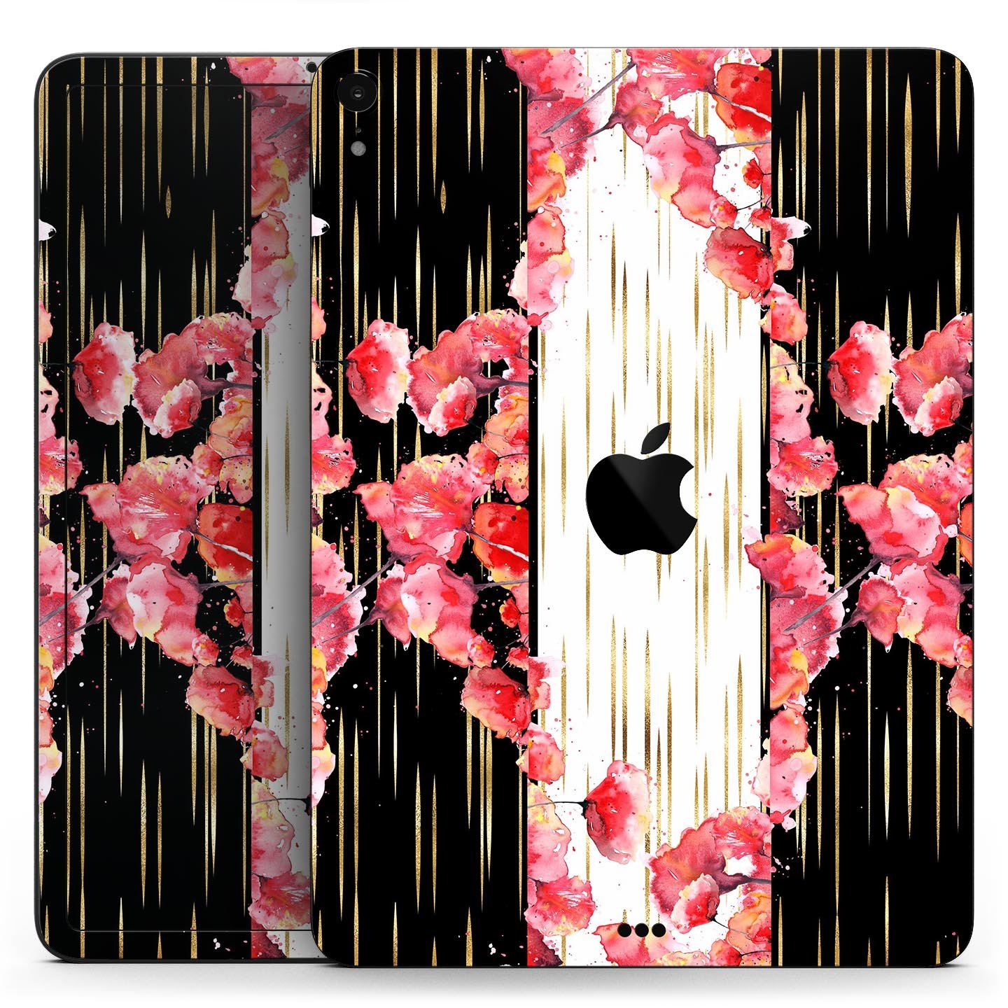 Karamfila Watercolo Poppies V5 full body skin decal for Apple devices, featuring vibrant poppy design and premium 3M materials.