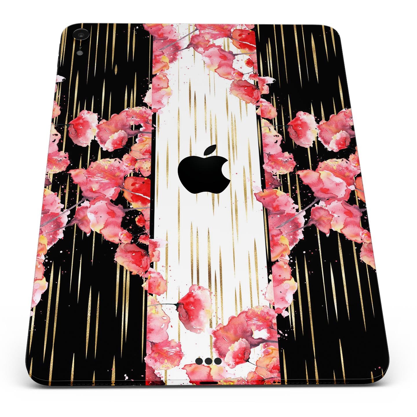 Karamfila Watercolo Poppies V5 full body skin decal for Apple devices, featuring vibrant poppy design and premium 3M materials.