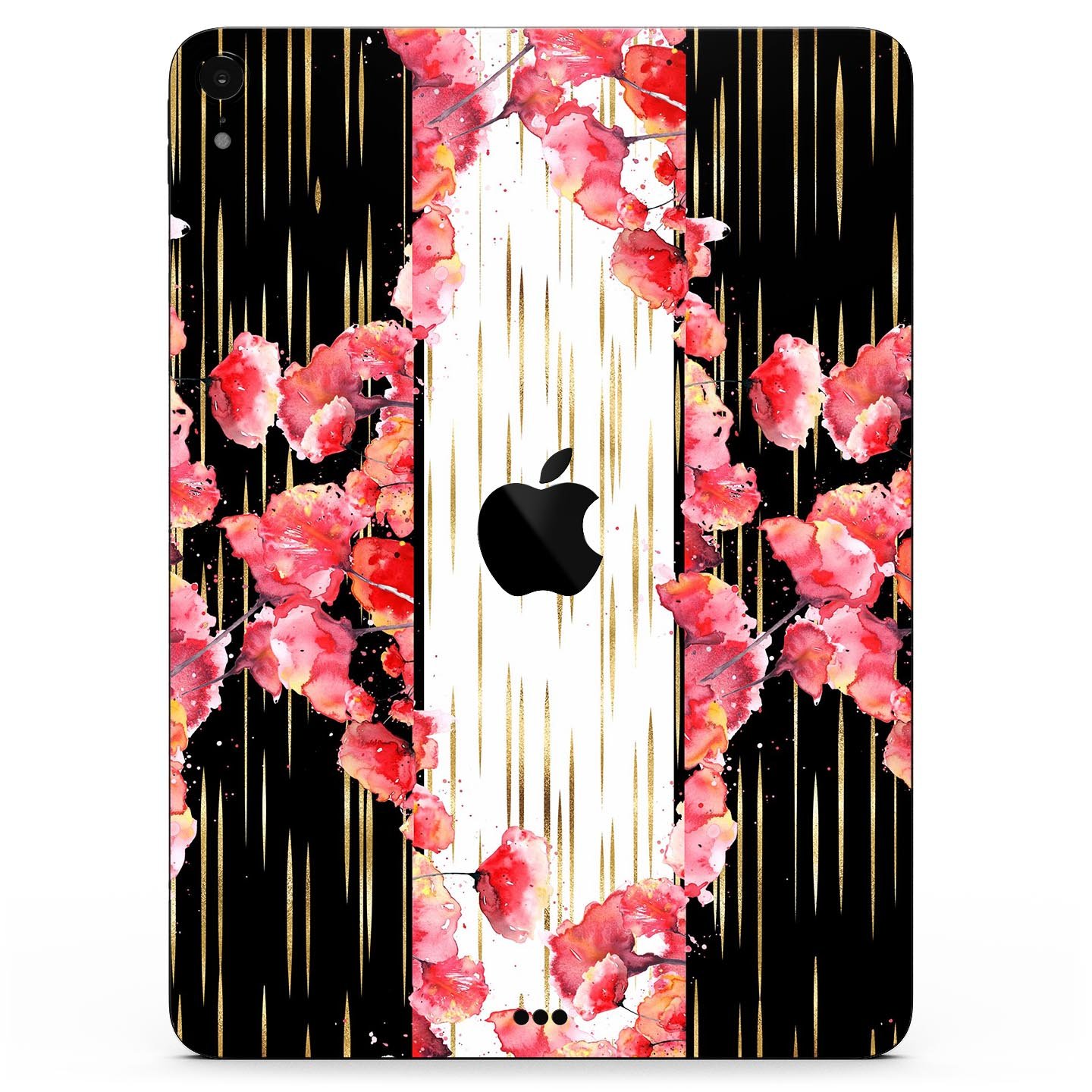 Karamfila Watercolo Poppies V5 full body skin decal for Apple devices, featuring vibrant poppy design and premium 3M materials.