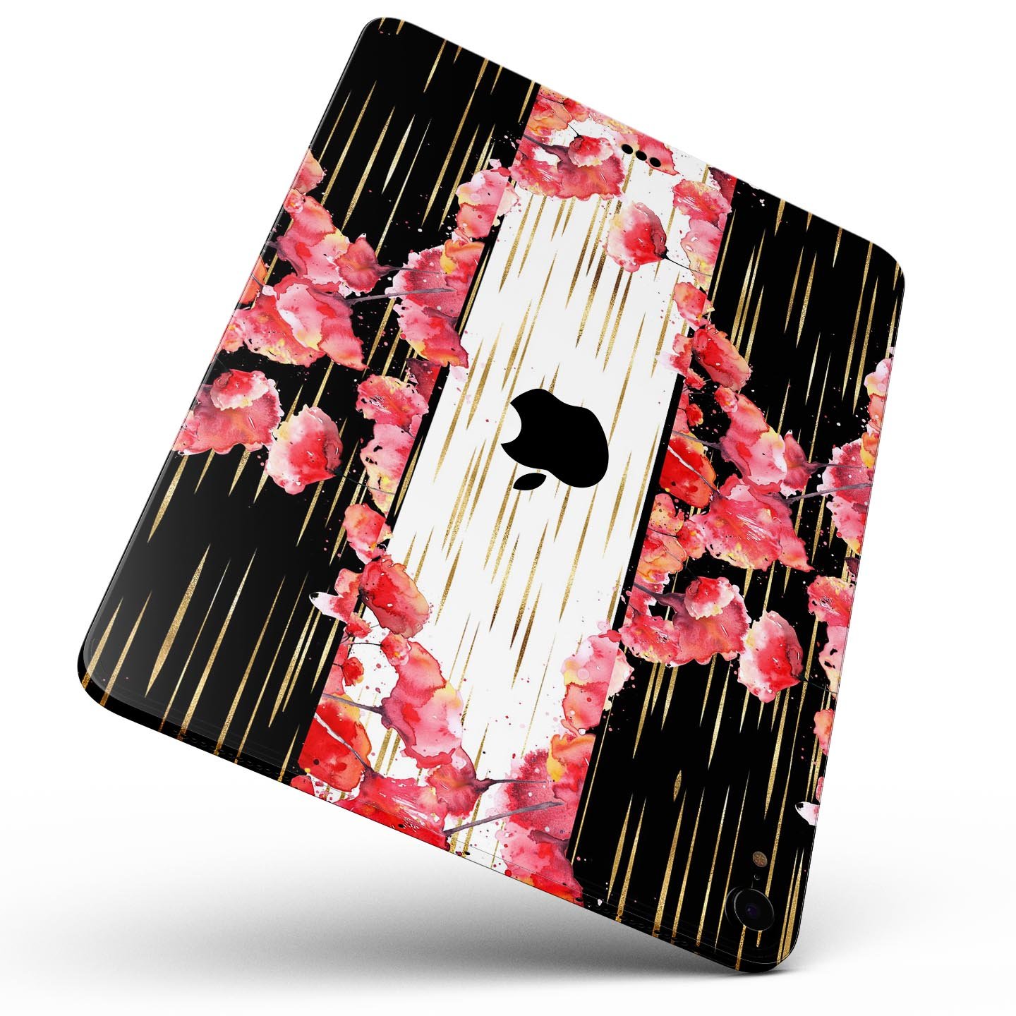 Karamfila Watercolo Poppies V5 full body skin decal for Apple devices, featuring vibrant poppy design and premium 3M materials.