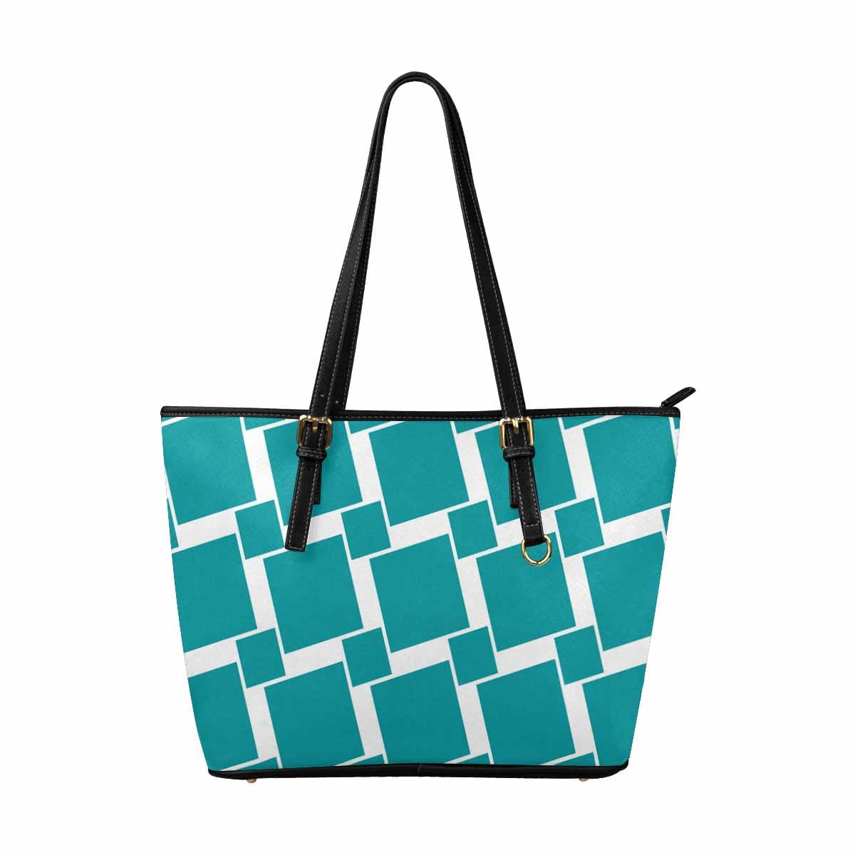 Large Leather Tote Shoulder Bag in elegant design, showcasing durable PU leather and spacious interior.