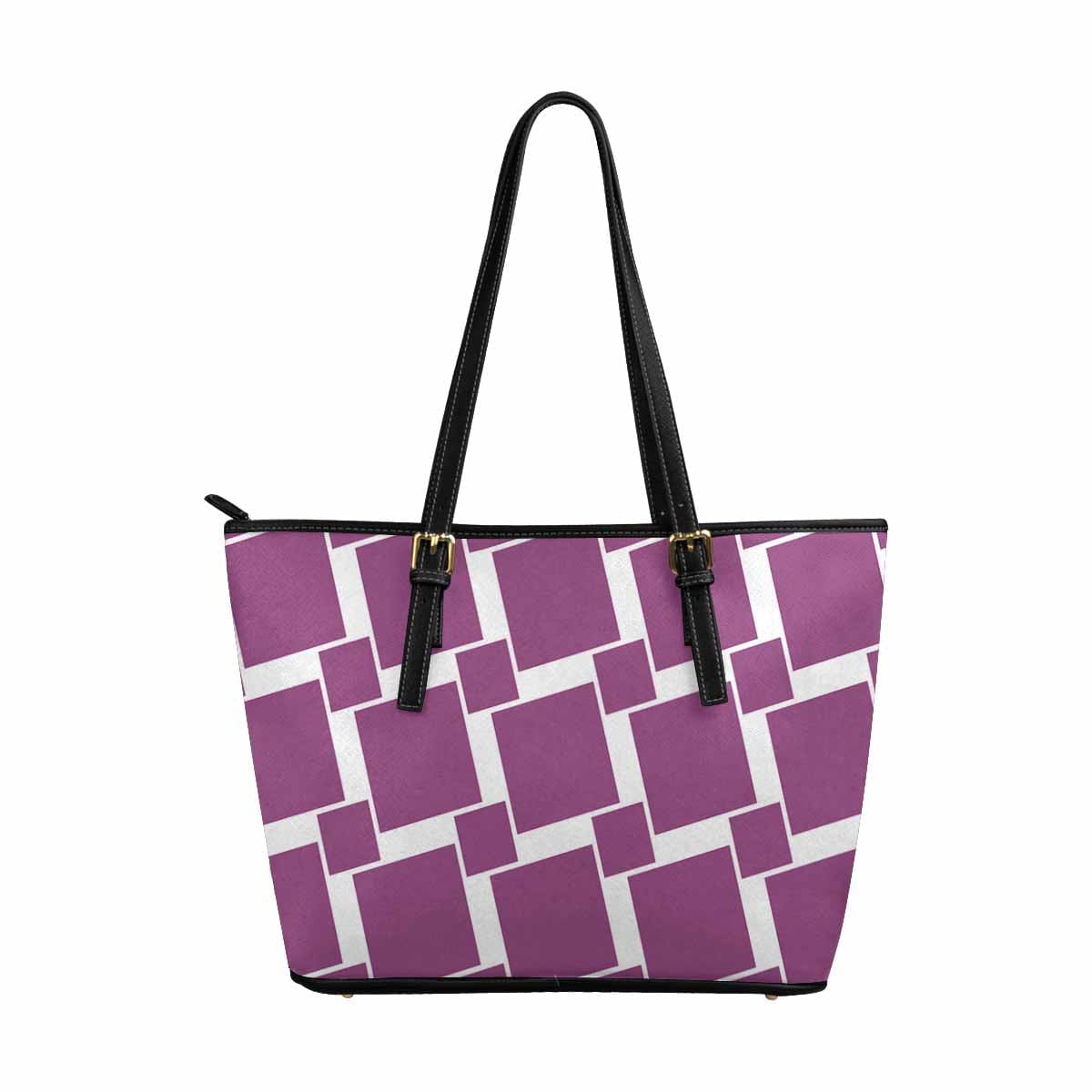 Large Leather Tote Shoulder Bag in elegant design, showcasing durable PU leather and spacious interior.