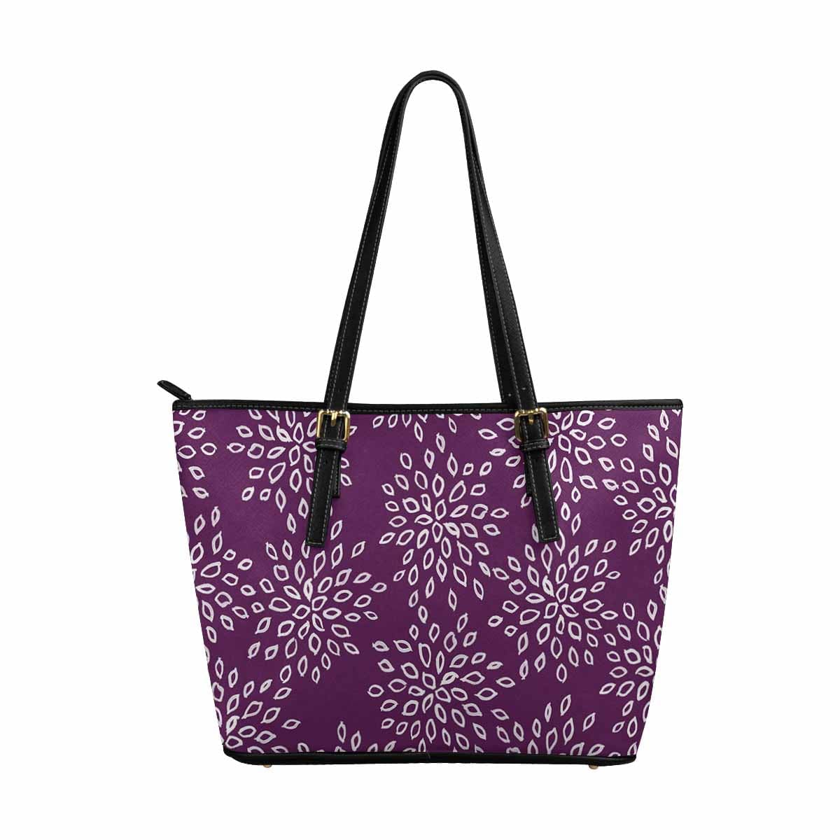 Large Leather Tote Shoulder Bag in elegant design, showcasing durable PU leather, spacious interior, and adjustable shoulder straps.
