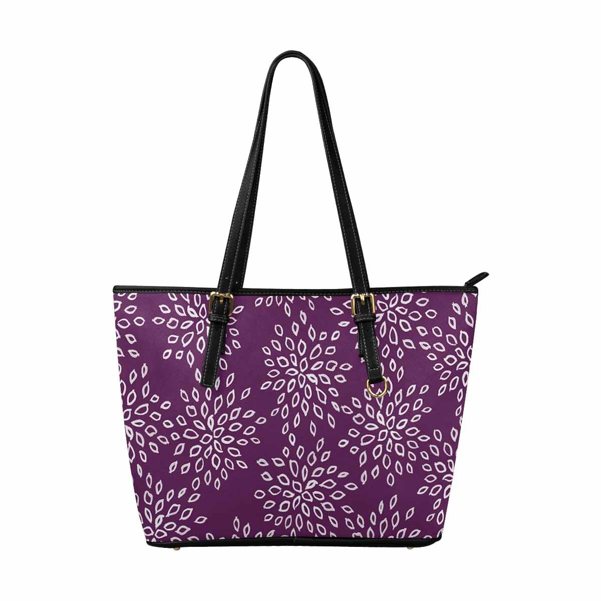 Large Leather Tote Shoulder Bag in elegant design, showcasing durable PU leather, spacious interior, and adjustable shoulder straps.