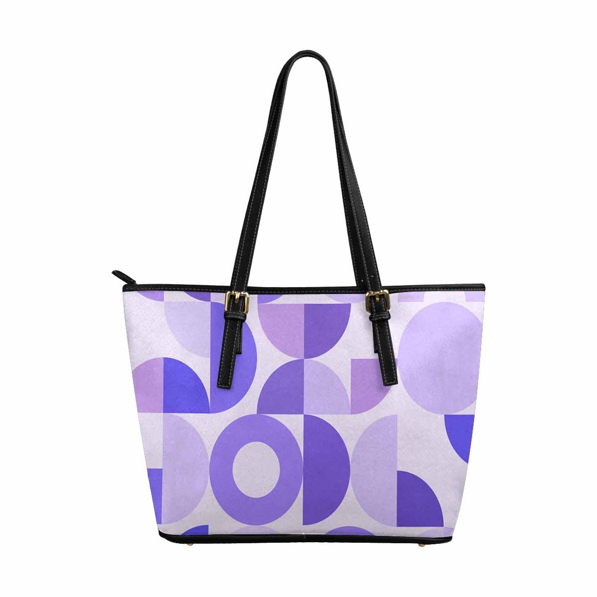 Large Leather Tote Shoulder Bag in multicolor, showcasing its spacious design and stylish appearance, perfect for everyday use.