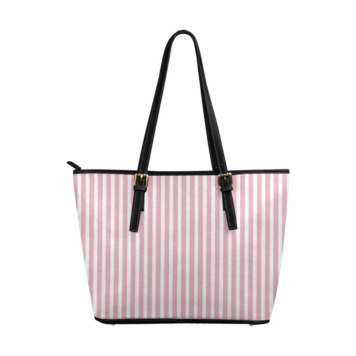 Large Leather Tote Shoulder Bag in multicolor, showcasing its spacious design and adjustable straps.