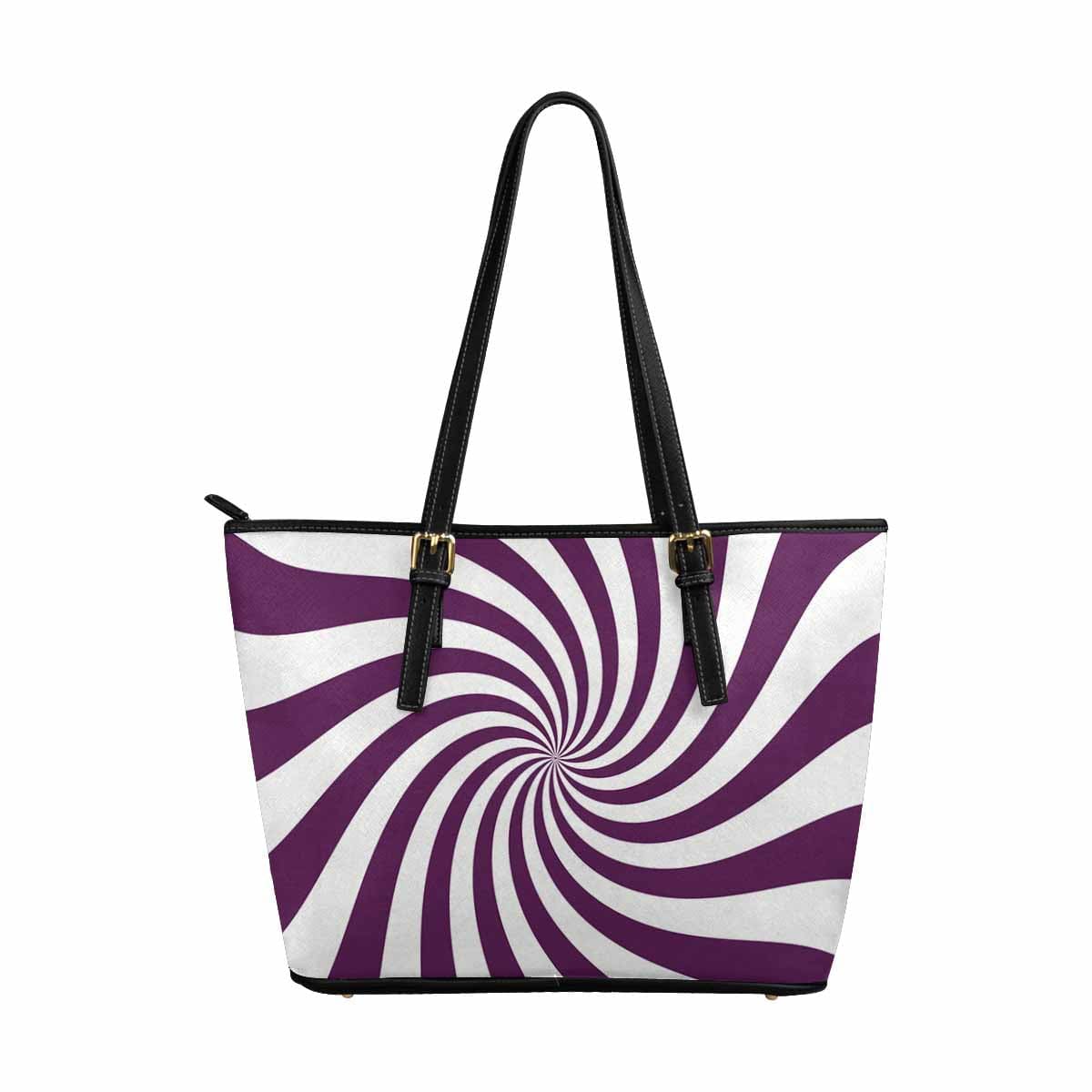Large Leather Tote Shoulder Bag in multicolor, showcasing its spacious design and stylish appearance.