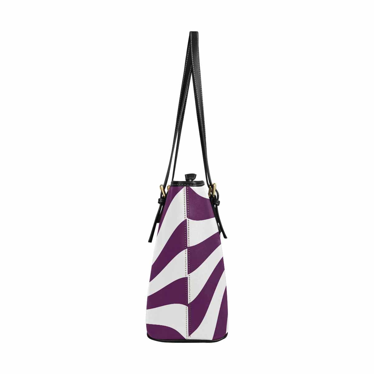 Large Leather Tote Shoulder Bag in multicolor, showcasing its spacious design and stylish appearance.