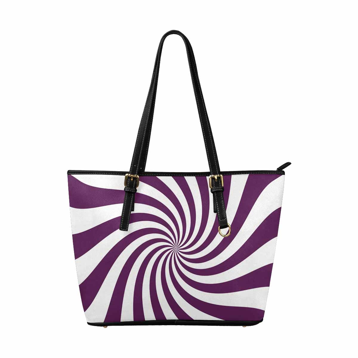 Large Leather Tote Shoulder Bag in multicolor, showcasing its spacious design and stylish appearance.