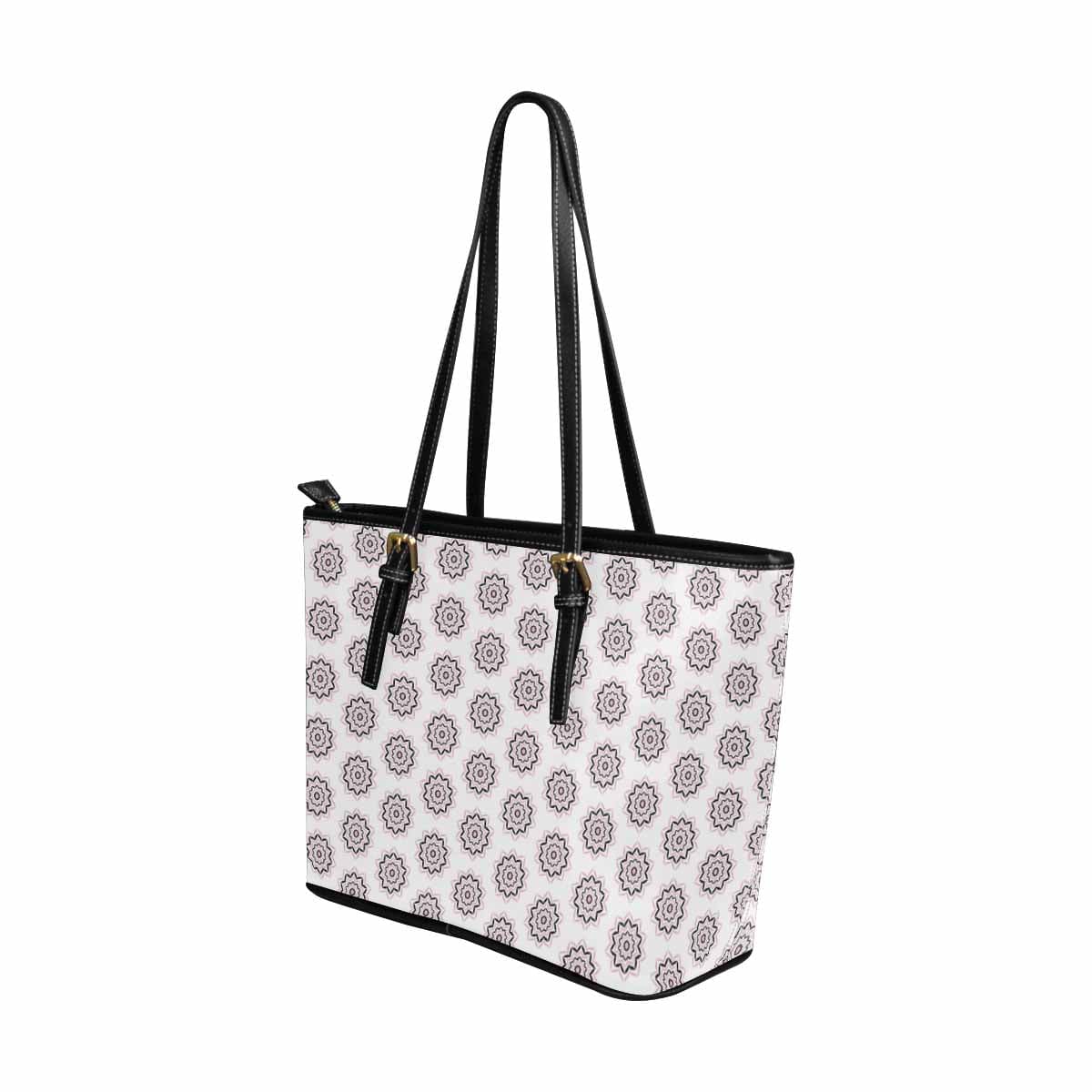 Large Leather Tote Shoulder Bag in multicolor, showcasing its spacious design and durable PU leather material.