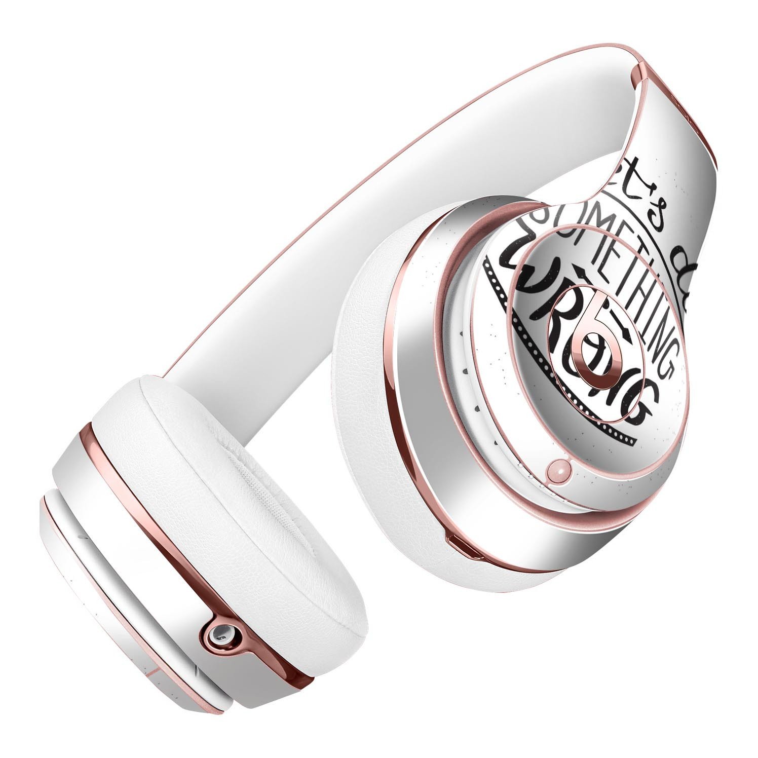 Let's Do Something Wrong Full-Body Skin Kit for Beats by Dre Solo 3 Wireless Headphones, showcasing vibrant designs and premium vinyl material.