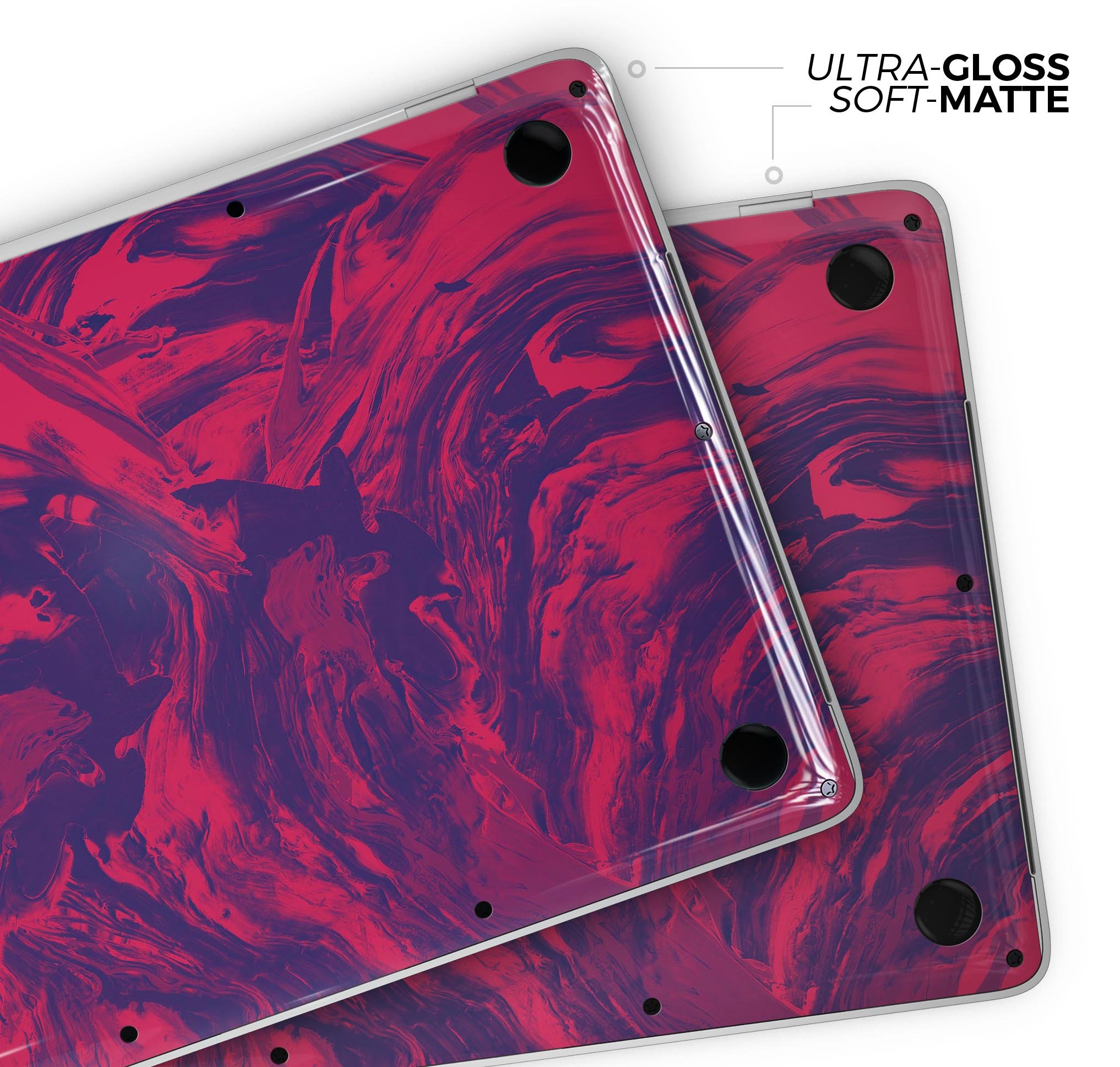 Liquid Abstract Paint Remix V11 skin decal wrap kit for MacBook, showcasing vibrant abstract design and premium vinyl material.