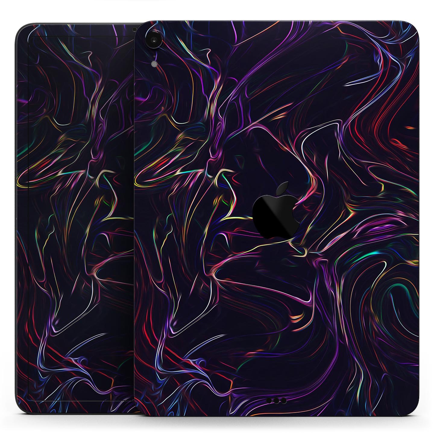 Liquid Abstract Paint Remix V26 full body skin decal for Apple devices, showcasing vibrant abstract design and premium 3M material.