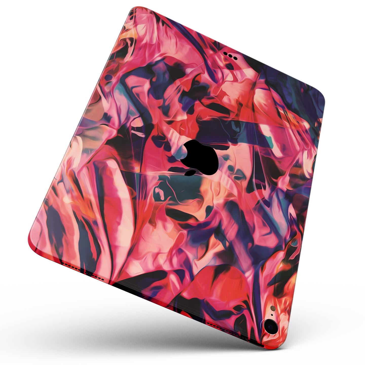 Liquid Abstract Paint Remix V35 full body skin decal for Apple devices, showcasing vibrant abstract design and premium 3M material.
