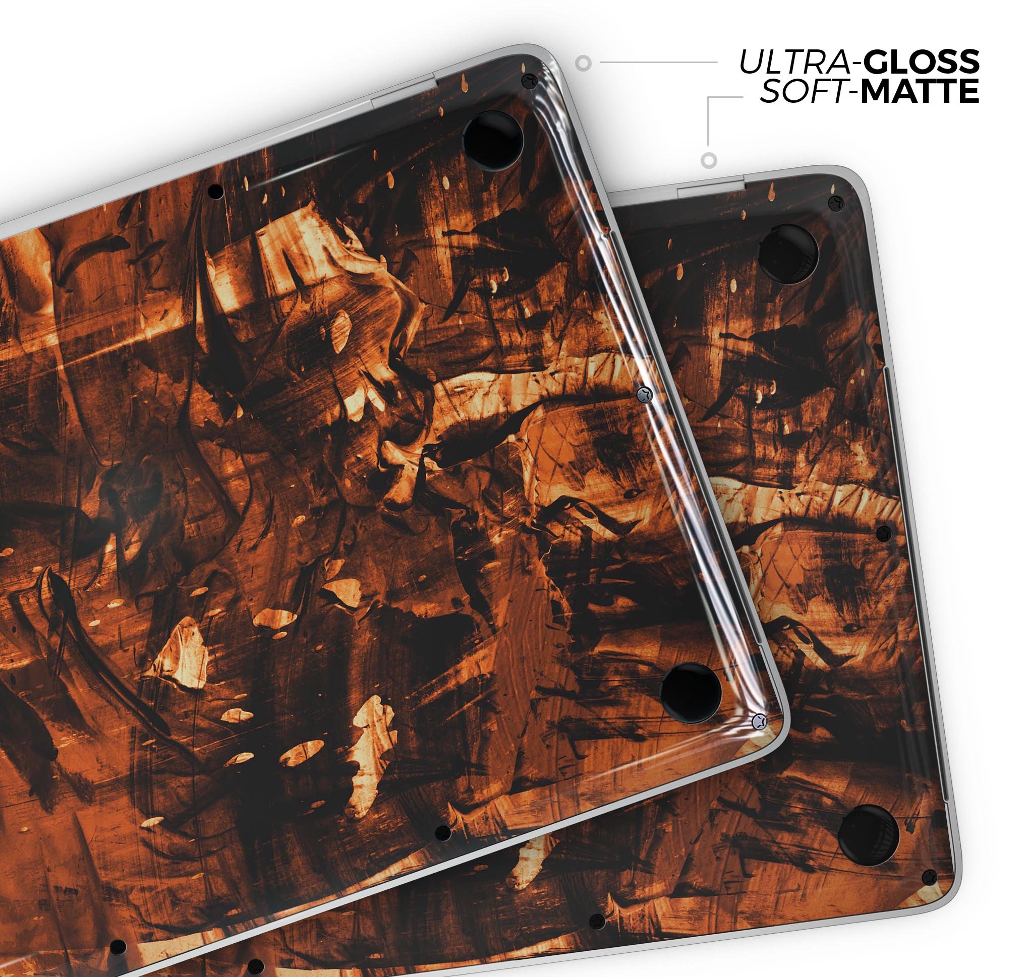 Liquid Abstract Paint Remix V49 skin decal wrap kit for MacBook, showcasing vibrant colors and a sleek design.