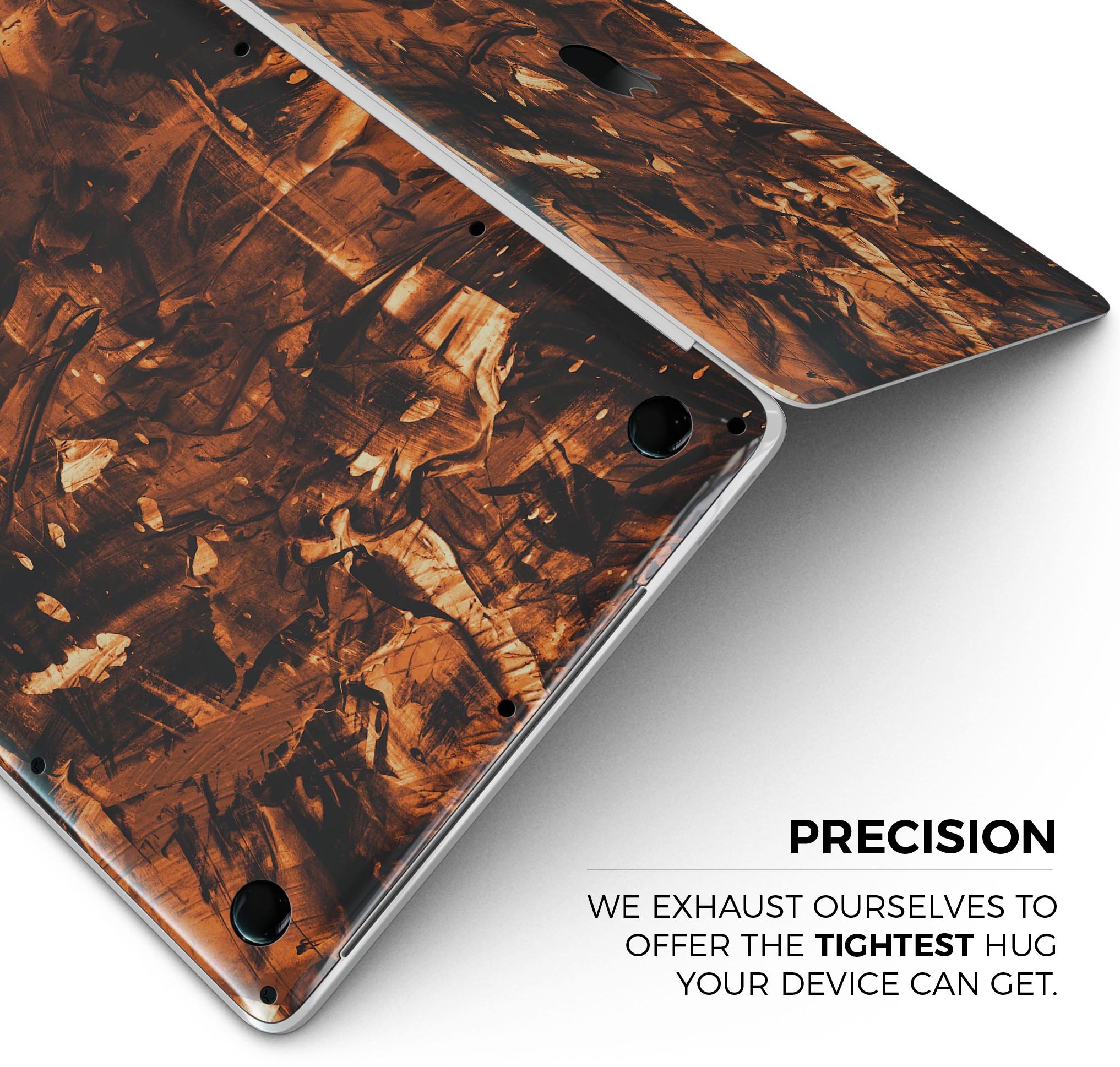 Liquid Abstract Paint Remix V49 skin decal wrap kit for MacBook, showcasing vibrant colors and a sleek design.