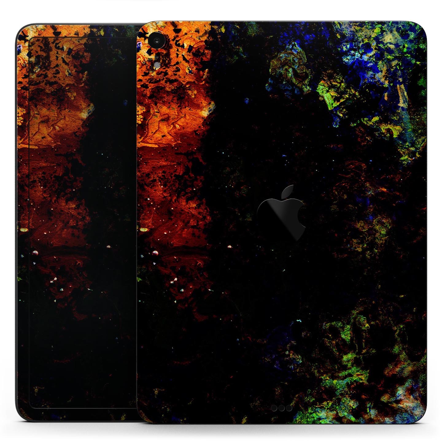 Liquid Abstract Paint Remix V53 full body skin decal for Apple devices, showcasing vibrant abstract design and premium 3M material.