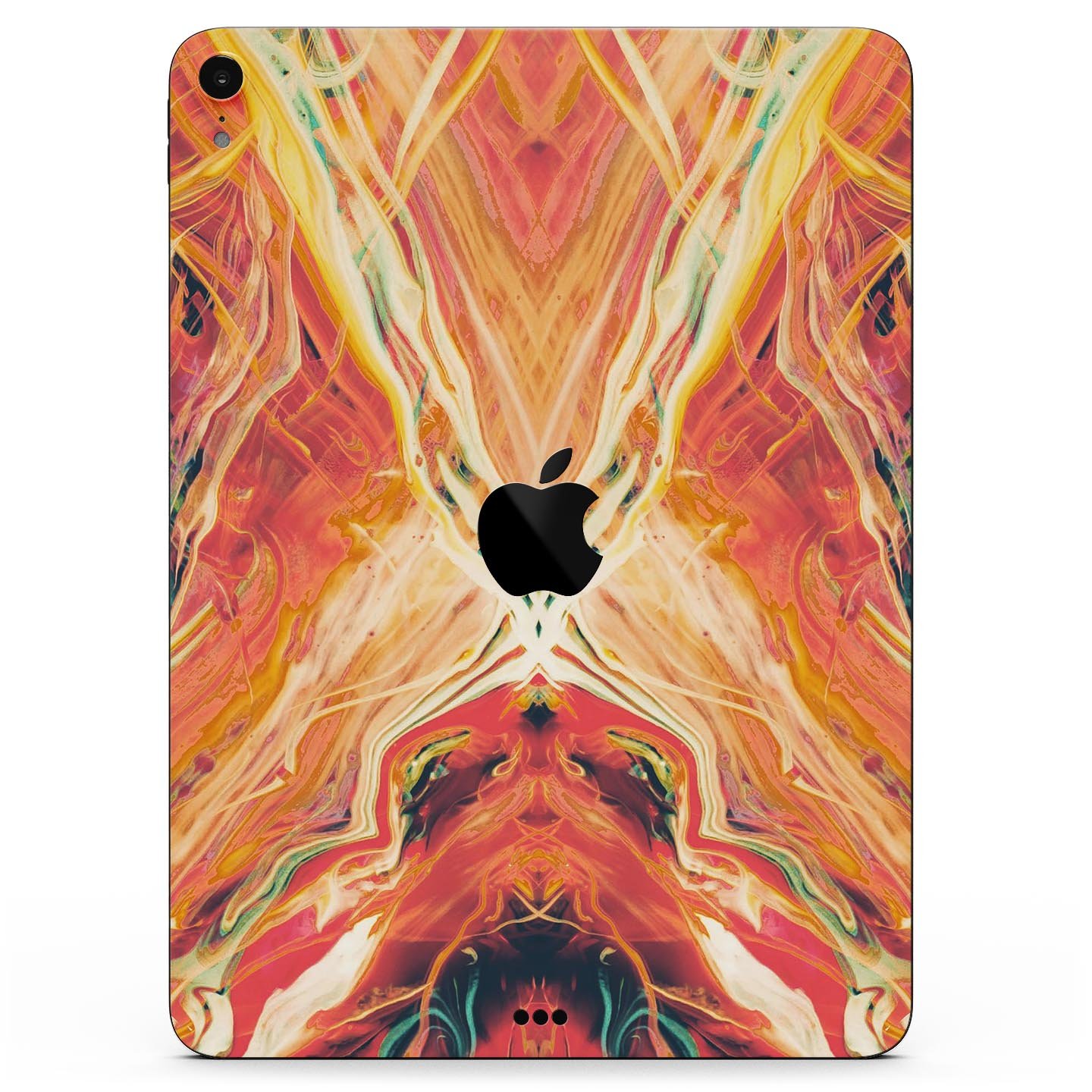 Liquid Abstract Paint Remix V59 full body skin decal for Apple devices, showcasing vibrant abstract design and premium 3M material.