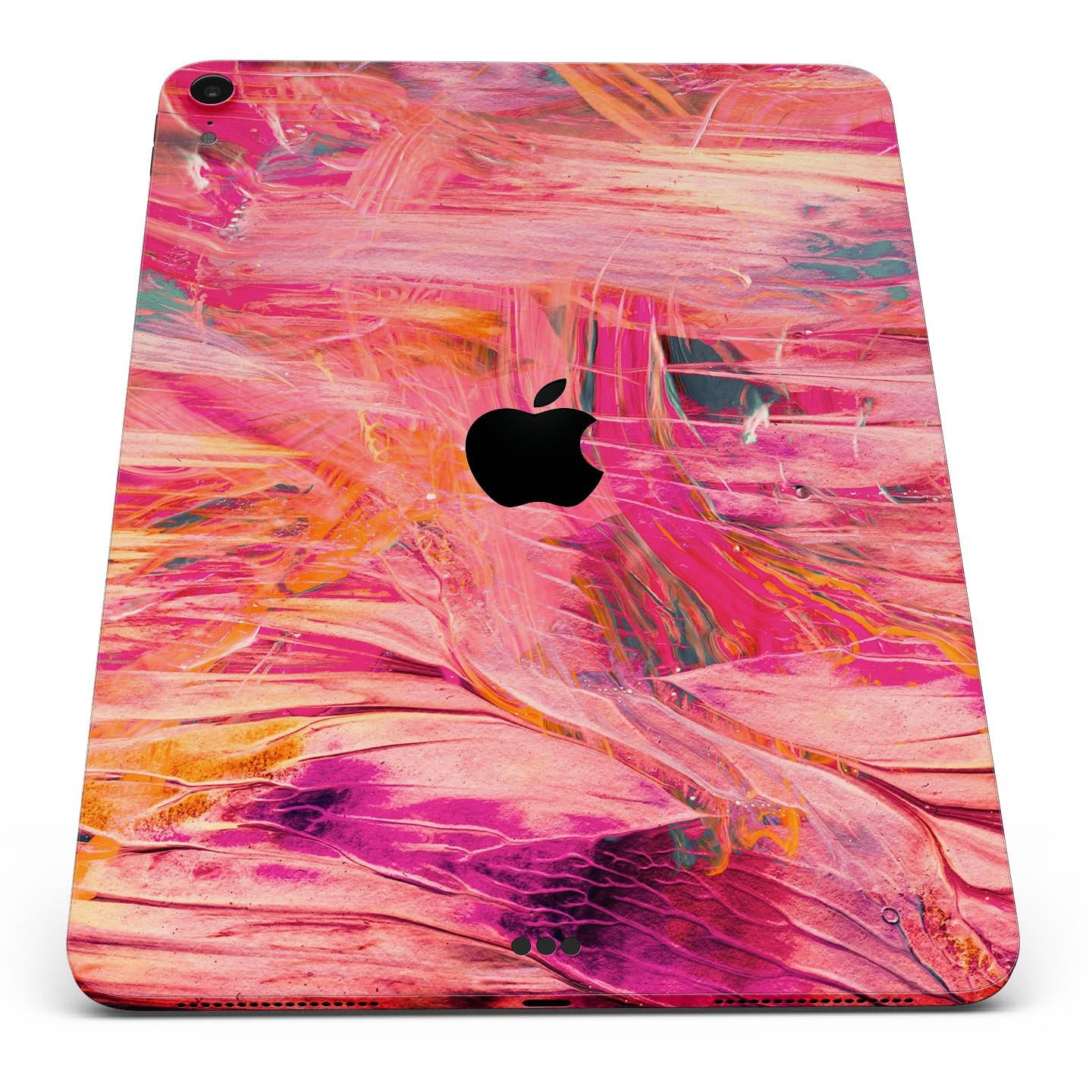 Liquid Abstract Paint Remix V61 skin decal for Apple devices, showcasing vibrant colors and a sleek design.