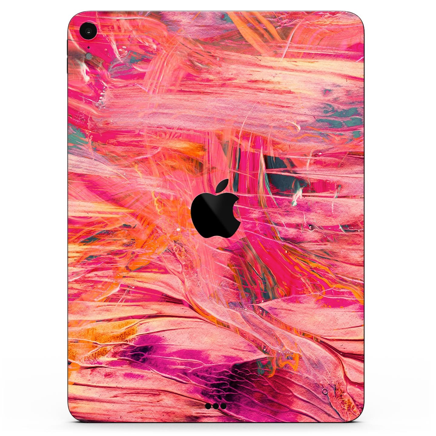 Liquid Abstract Paint Remix V61 skin decal for Apple devices, showcasing vibrant colors and a sleek design.