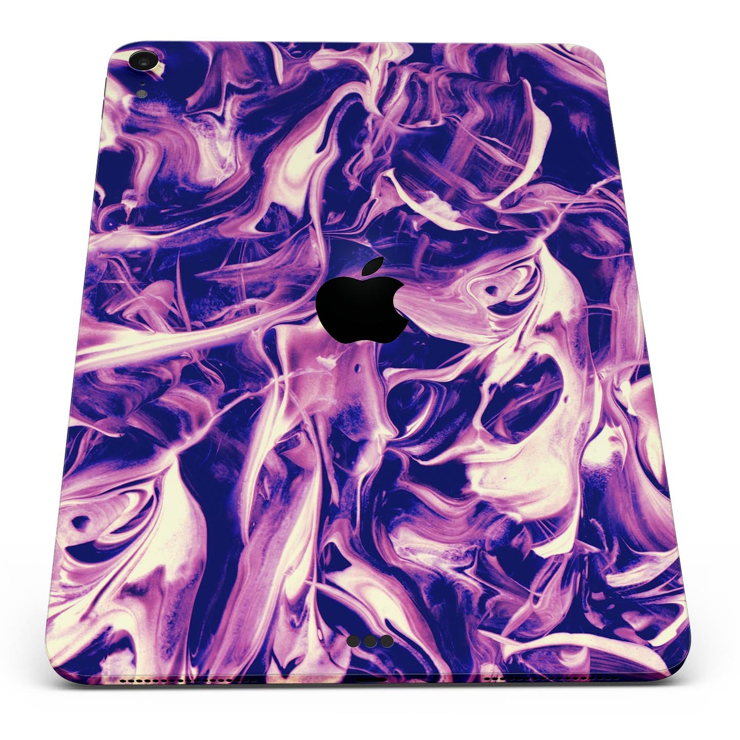 Liquid Abstract Paint Remix V63 full body skin decal for Apple devices, showcasing vibrant abstract design and premium 3M material.