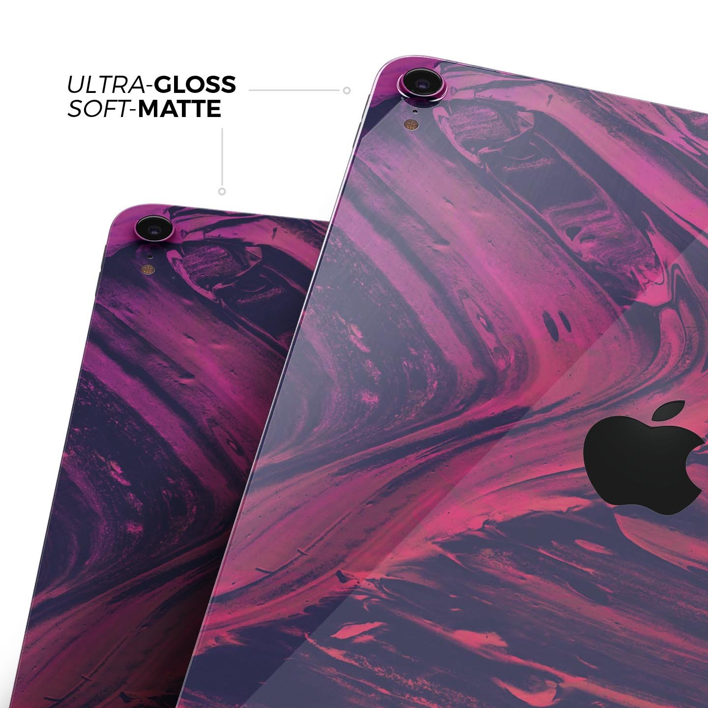 Liquid Abstract Paint Remix V67 full body skin decal for Apple devices, showcasing vibrant colors and a sleek design.