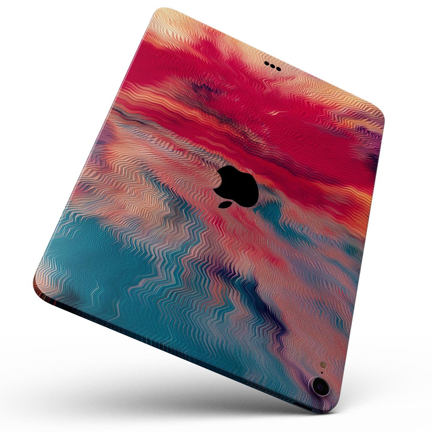 Liquid Abstract Paint Remix V78 skin decal for Apple devices, showcasing vibrant abstract design and premium 3M material.