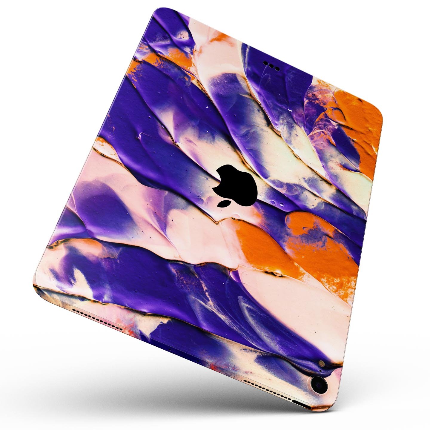 Liquid Abstract Paint V13 skin decal for Apple iPad, showcasing vibrant abstract design and premium 3M material.