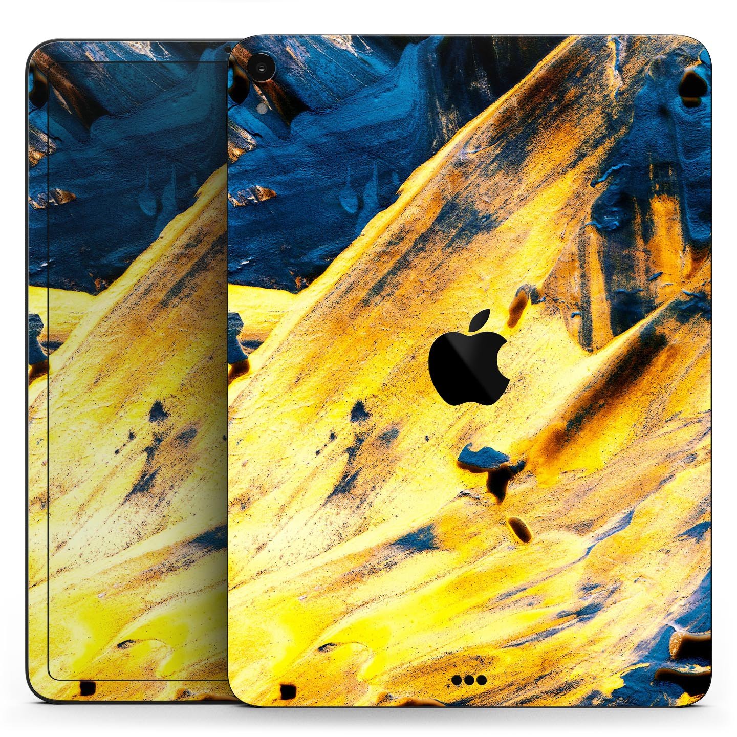 Liquid Abstract Paint V43 skin decal for Apple iPad, showcasing vibrant abstract design and premium 3M material.