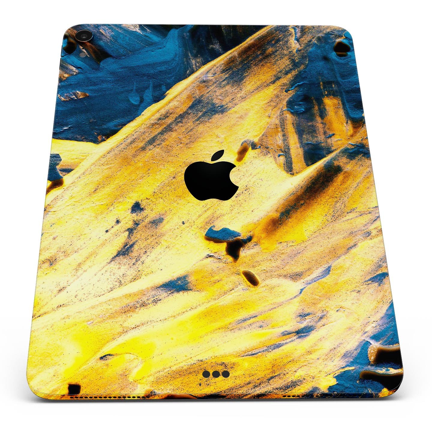 Liquid Abstract Paint V43 skin decal for Apple iPad, showcasing vibrant abstract design and premium 3M material.