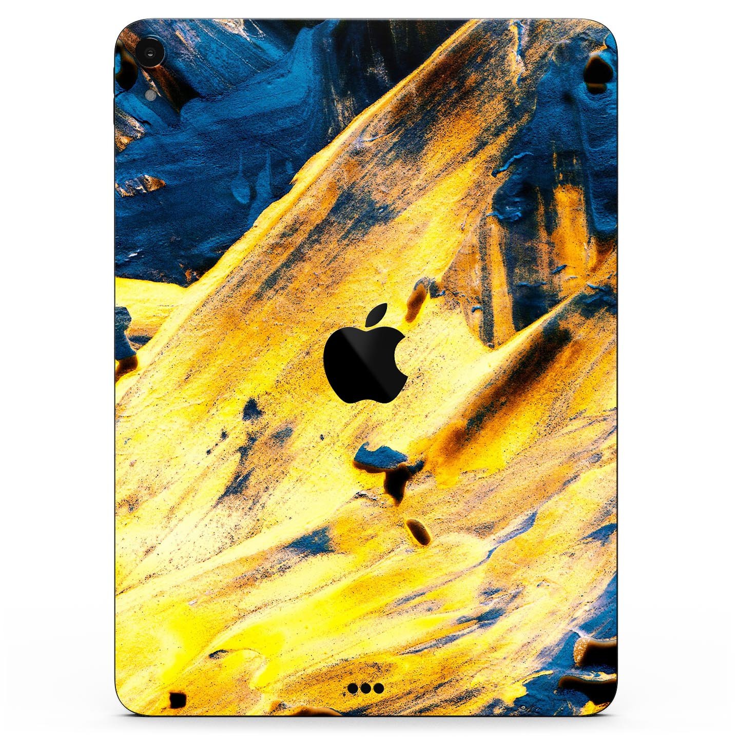 Liquid Abstract Paint V43 skin decal for Apple iPad, showcasing vibrant abstract design and premium 3M material.