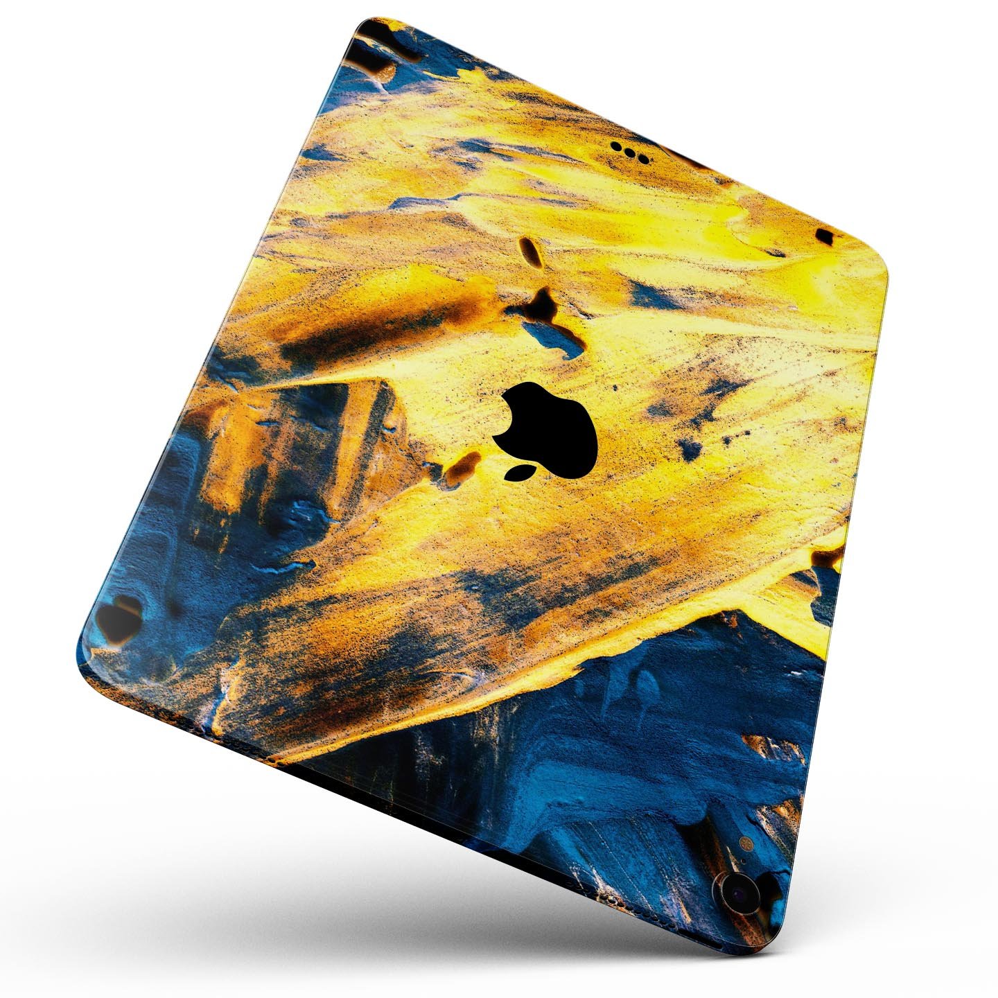 Liquid Abstract Paint V43 skin decal for Apple iPad, showcasing vibrant abstract design and premium 3M material.