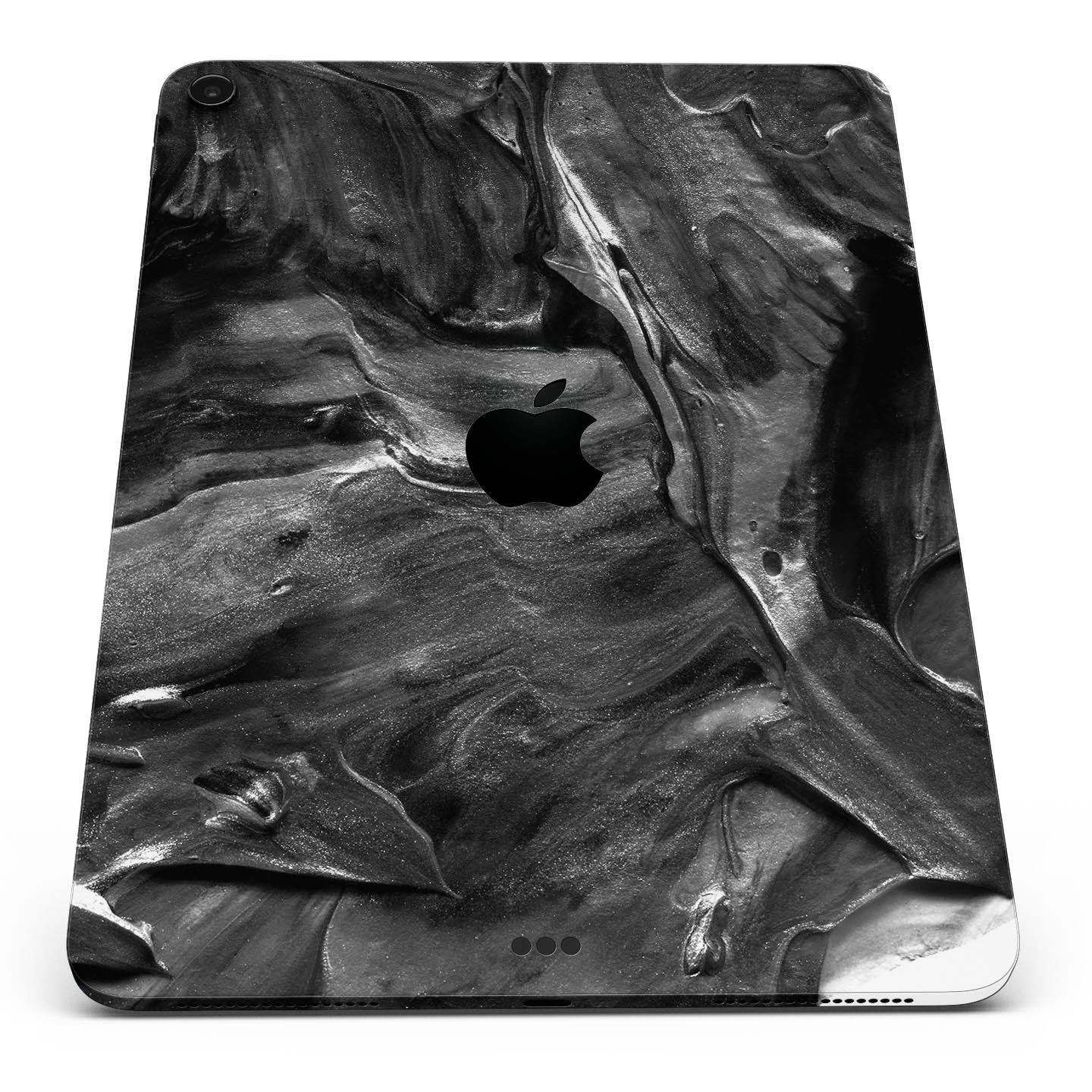 Liquid Abstract Paint V55 full body skin decal for Apple iPad, showcasing vibrant abstract design and premium 3M material.