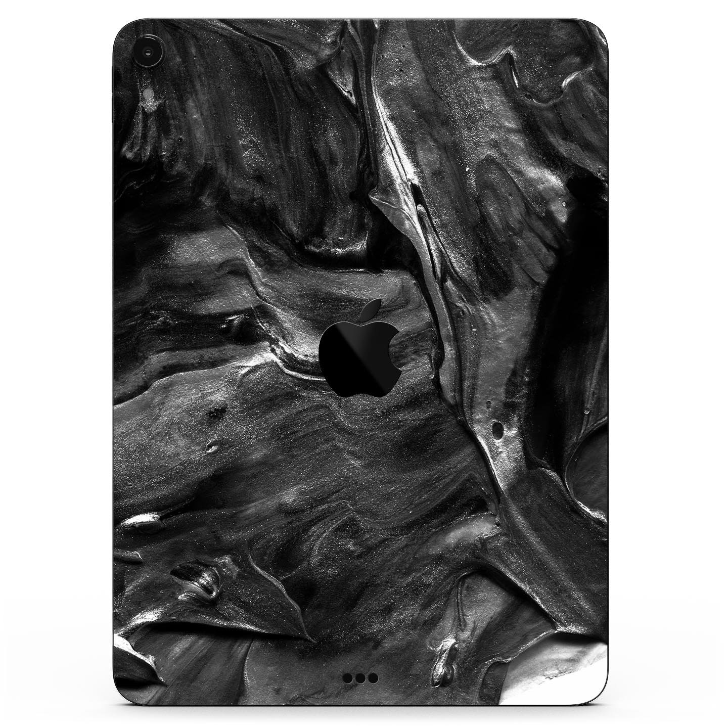Liquid Abstract Paint V55 full body skin decal for Apple iPad, showcasing vibrant abstract design and premium 3M material.