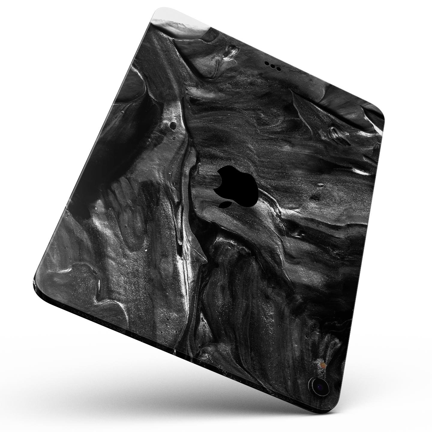 Liquid Abstract Paint V55 full body skin decal for Apple iPad, showcasing vibrant abstract design and premium 3M material.